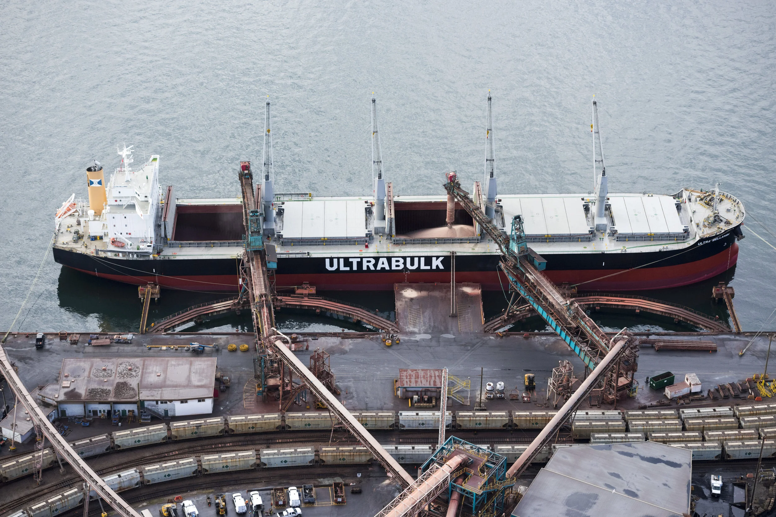  Shipping and ocean transport vessels in Metro Vancouver. 