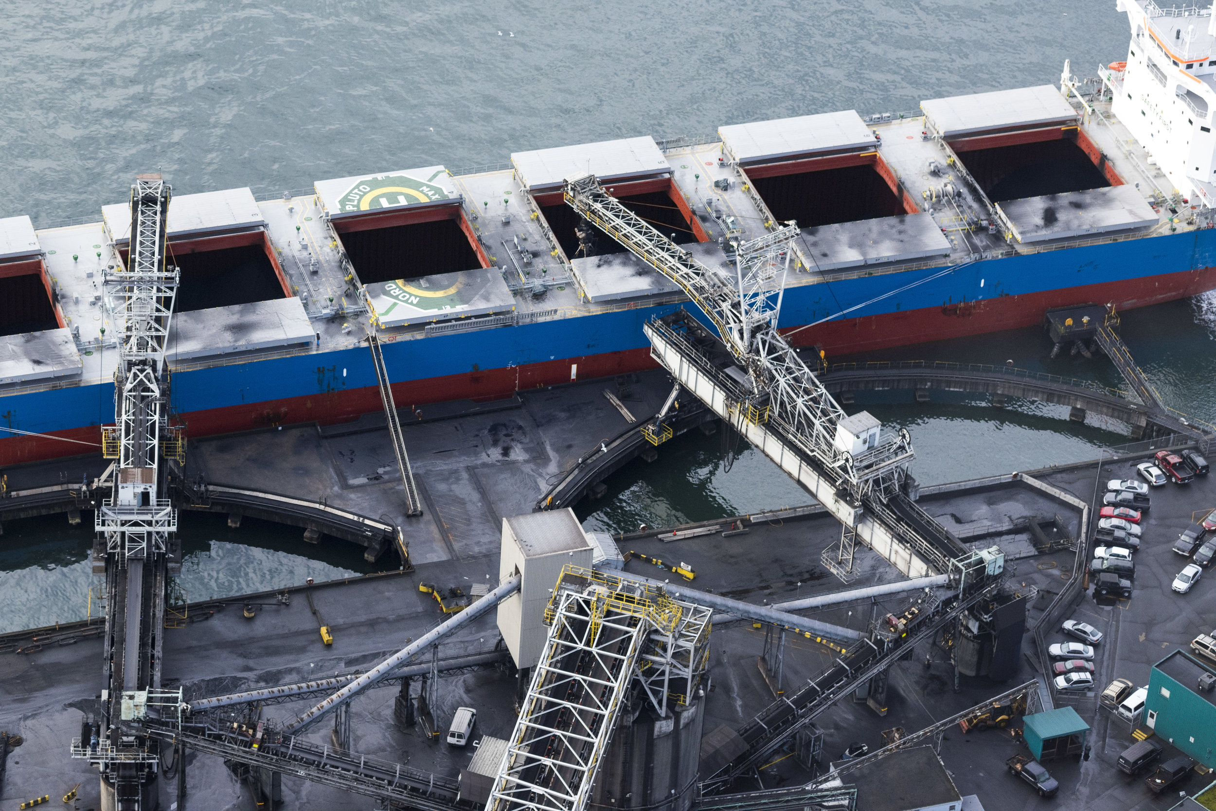 Shipping and ocean transport vessels in Metro Vancouver. 