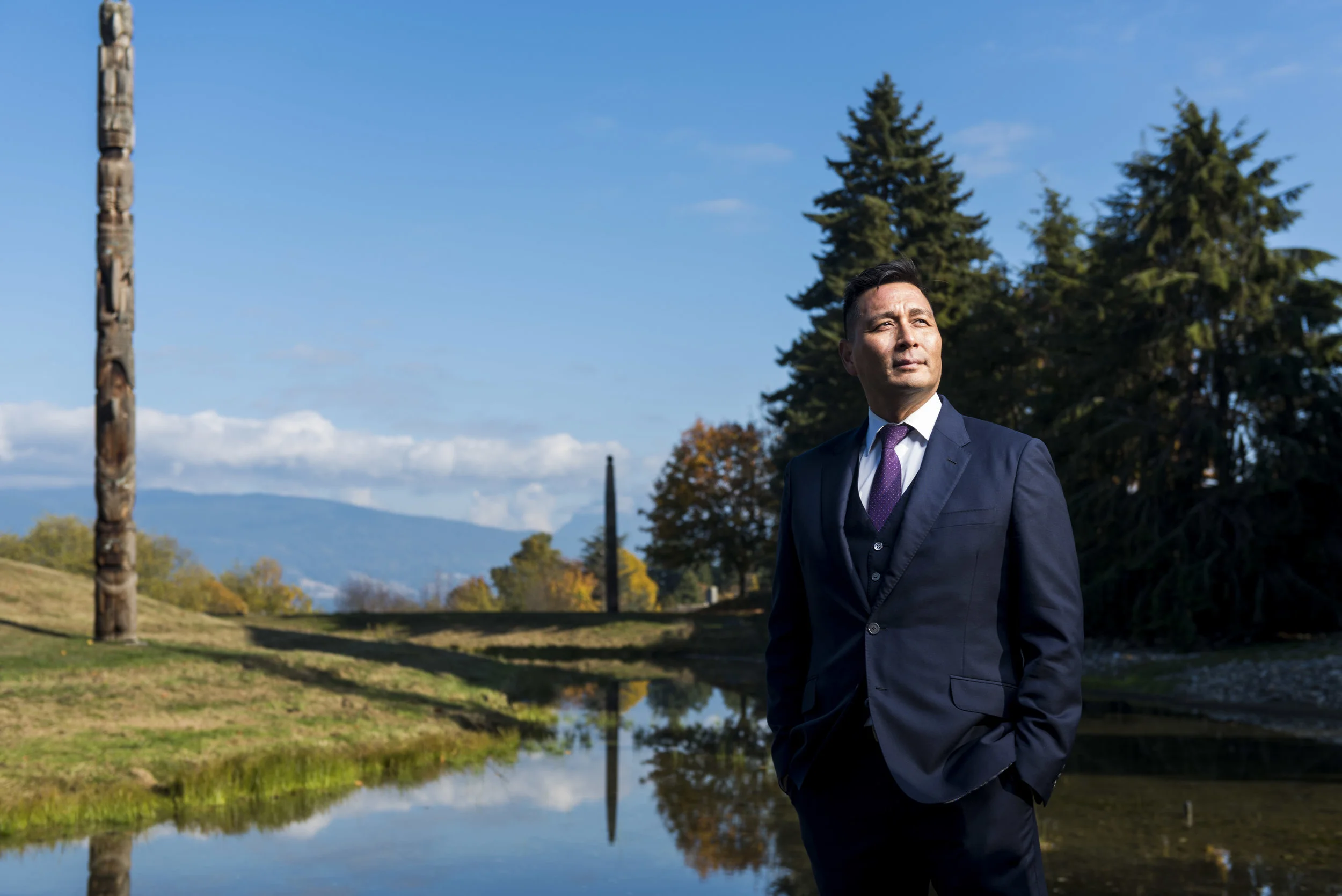  Lawyer Merle Alexander photographed at UBC's Museum of Anthropology. Photo by Jimmy Jeong 