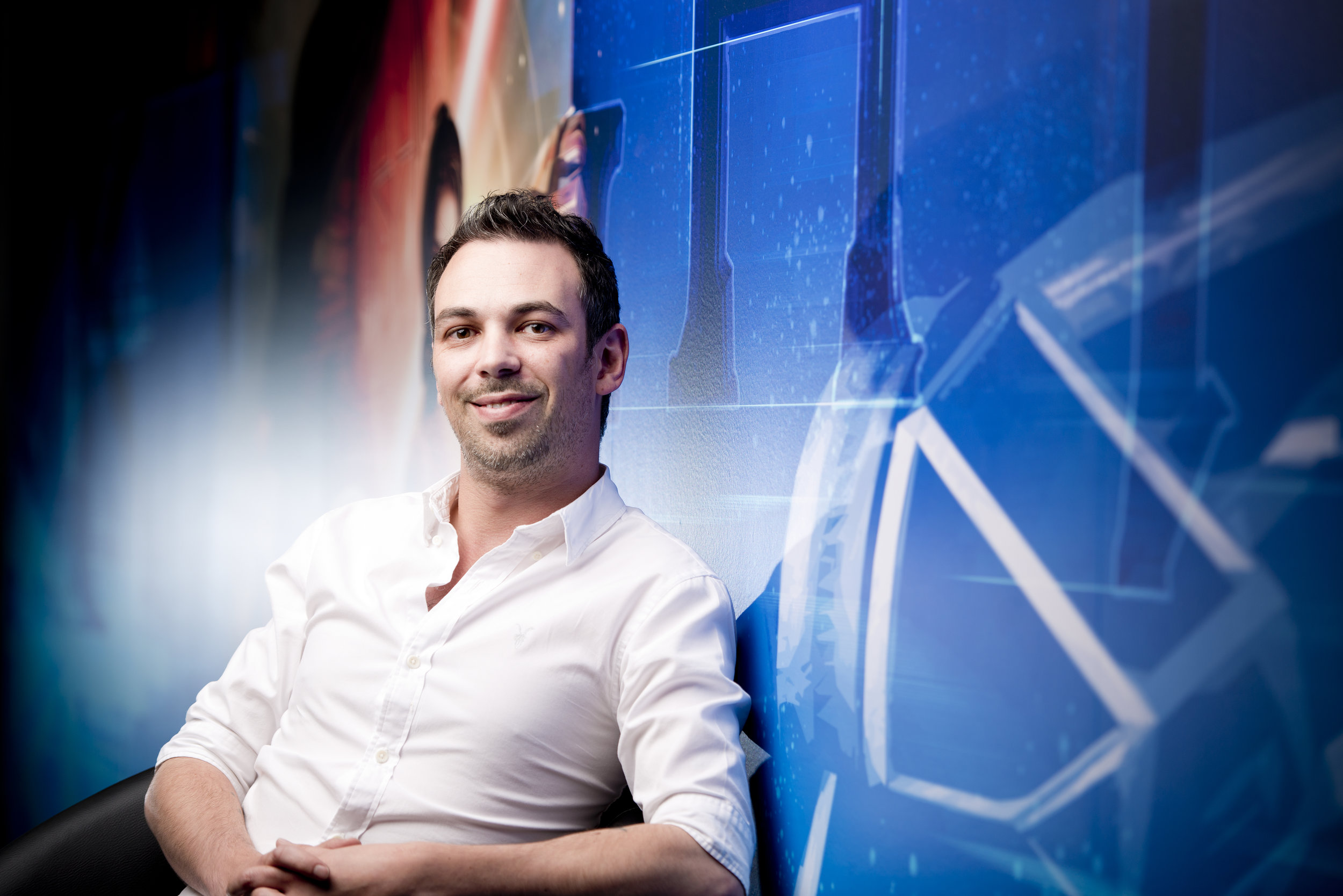  Edmonton, Alberta, Canada - Photos at Bioware Studio in Edmonton. Photo by Jimmy JeongCameron Lee, producer 