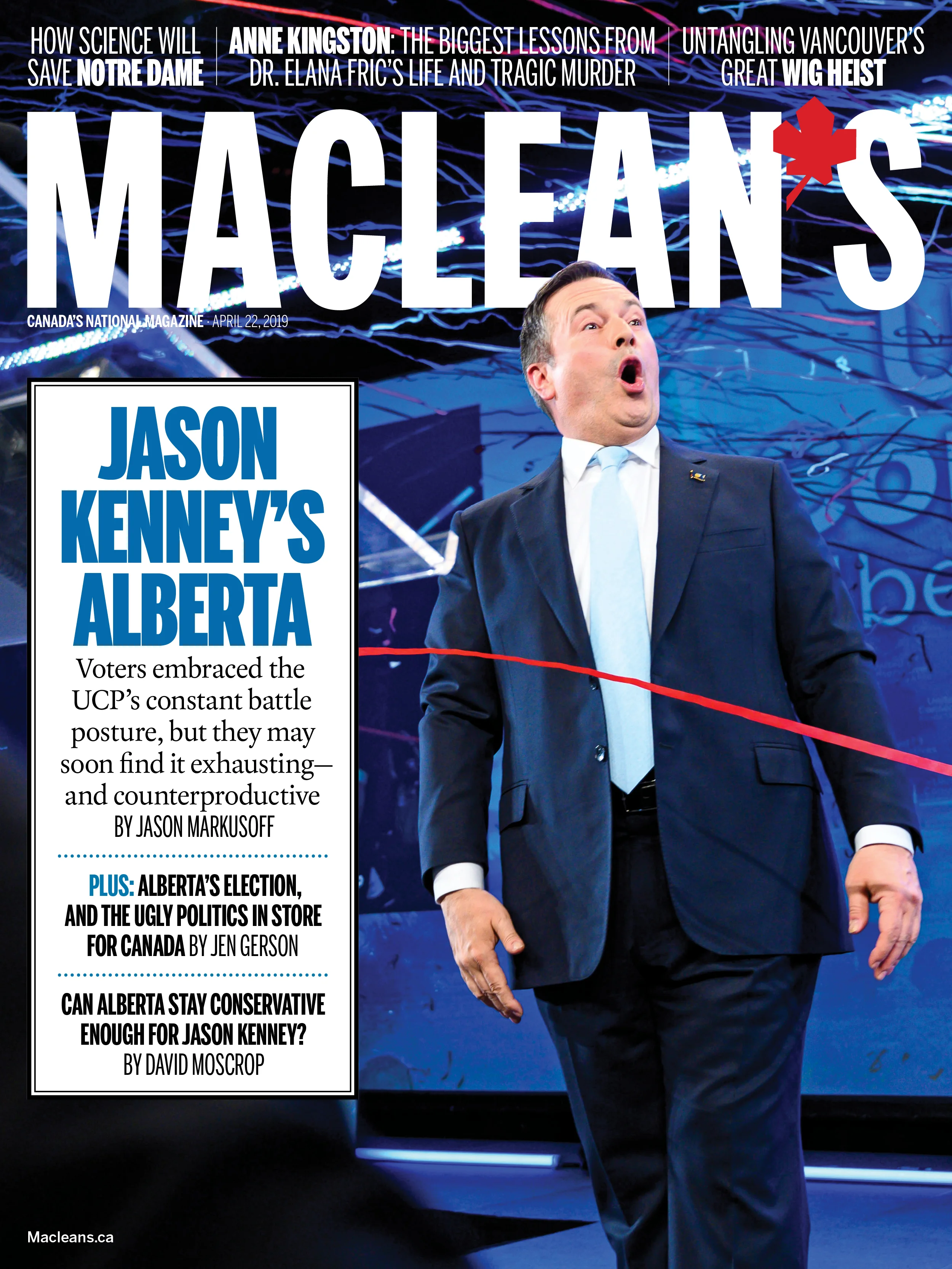 On Assignment: Photographing UCP leader Jason Kenney on Election Night for Maclean’s Magazine