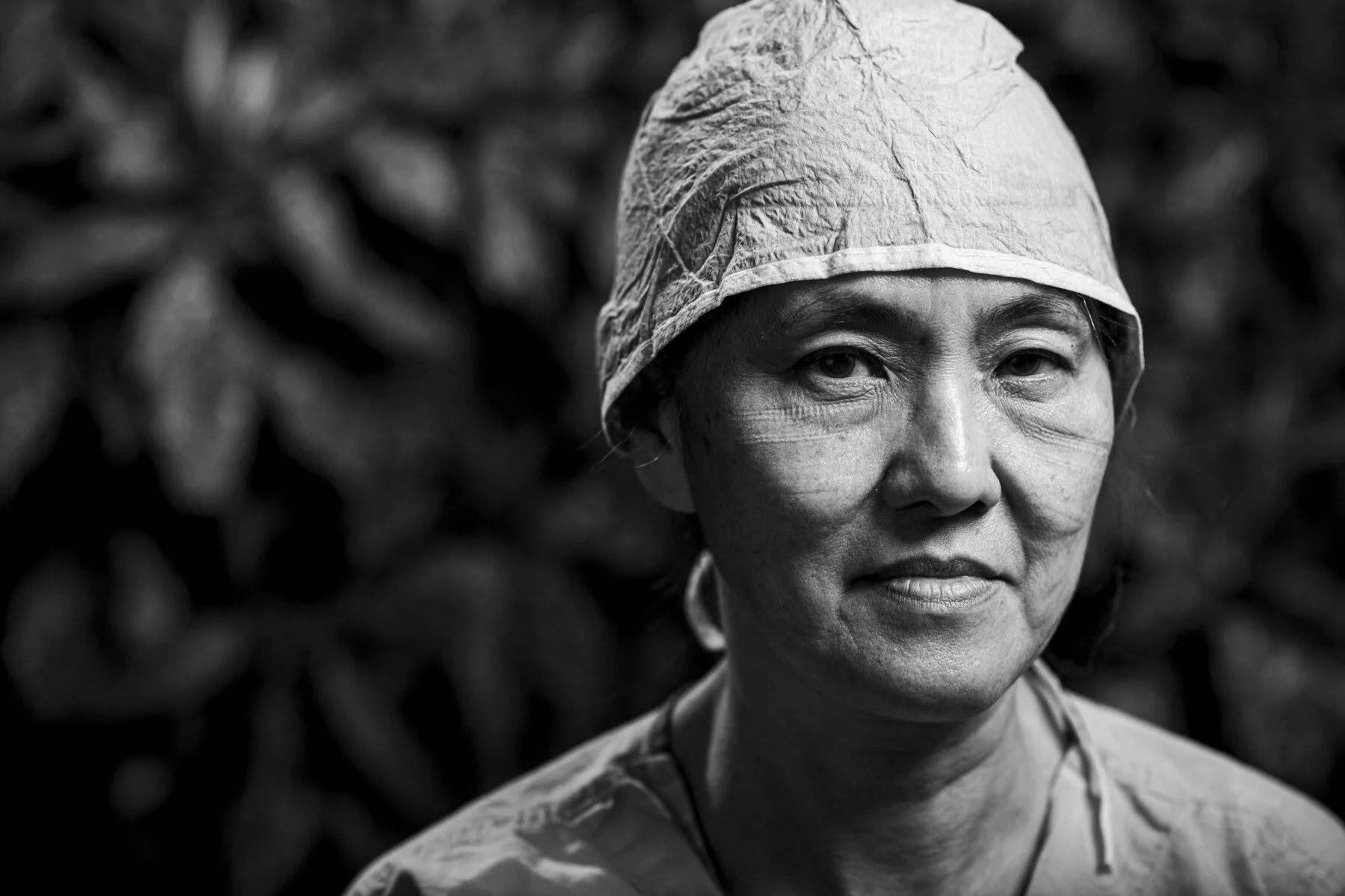  January 21, 2020 - Vancouver, British Columbia - Sorhwa Teo poses for a photo after their shift at Mount St Joseph’s hospital. Photo by Jimmy Jeong/Macean’s 