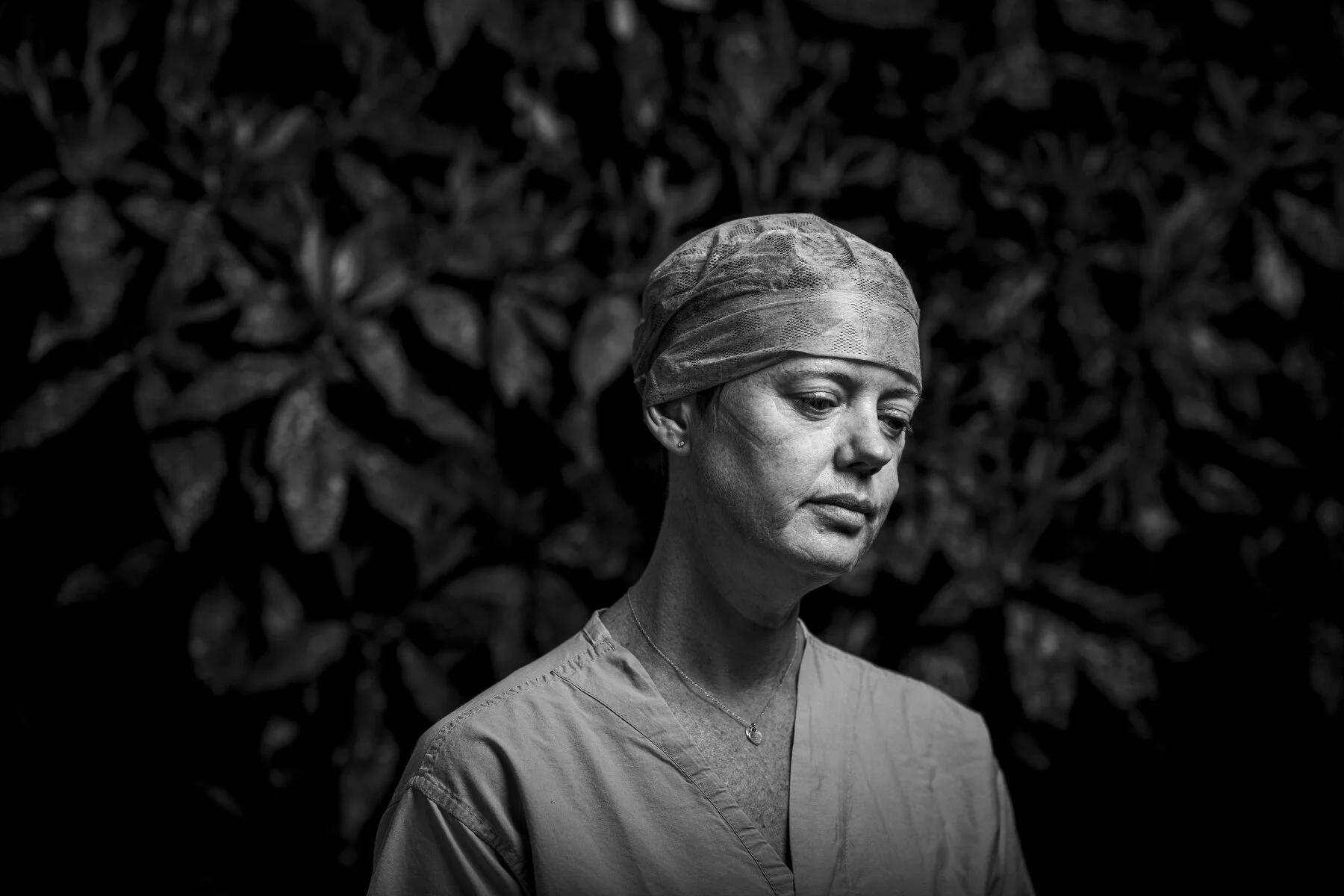  January 21, 2020 - Vancouver, British Columbia - Robynne Peters poses for a photo after their shift at Mount St Joseph’s hospital. Photo by Jimmy Jeong/Macean’s 