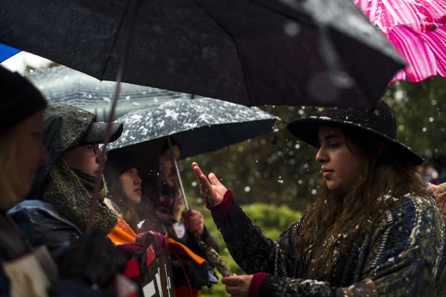  March 24, 2018 - Burnaby, BC - Protect the Inlet actions at Kinder Morgan. Photo by Jimmy Jeong 