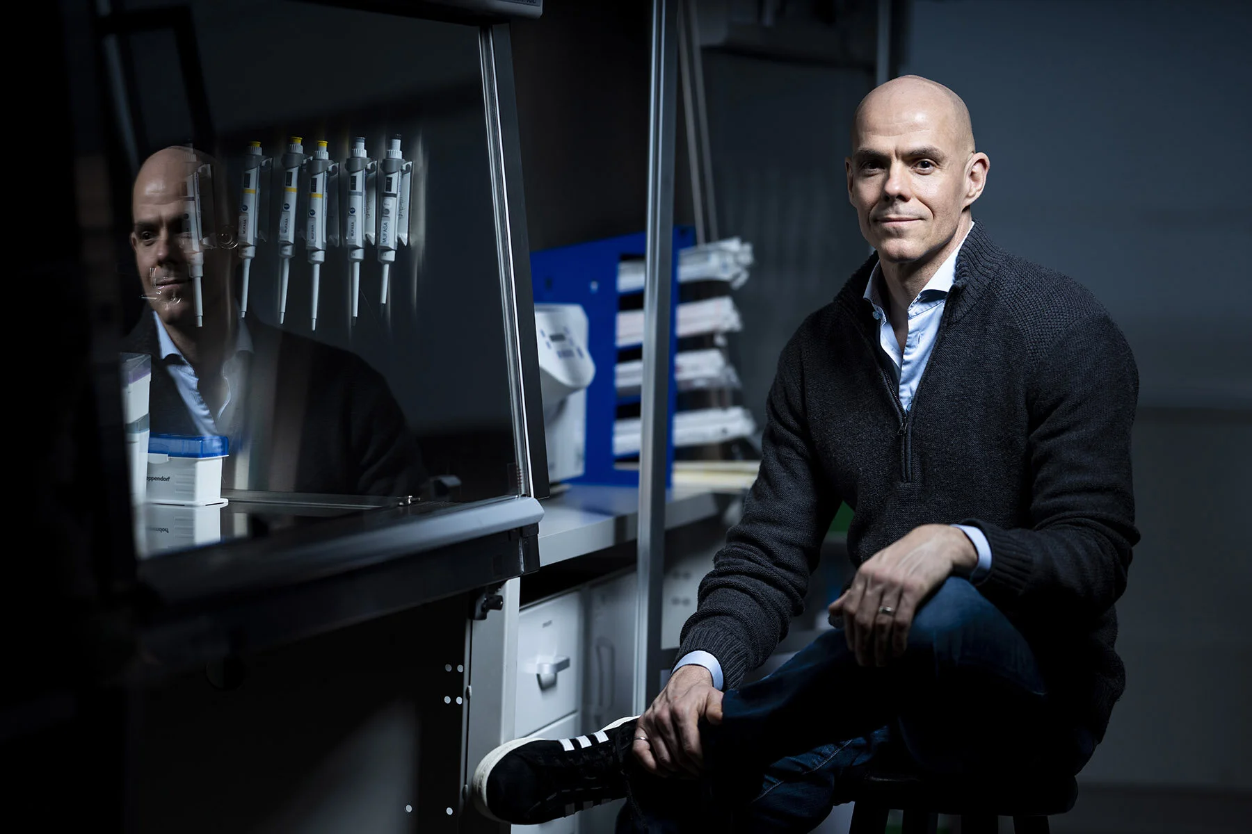 Portrait of AbCellera CEO and Co-Founder Carl Hansen