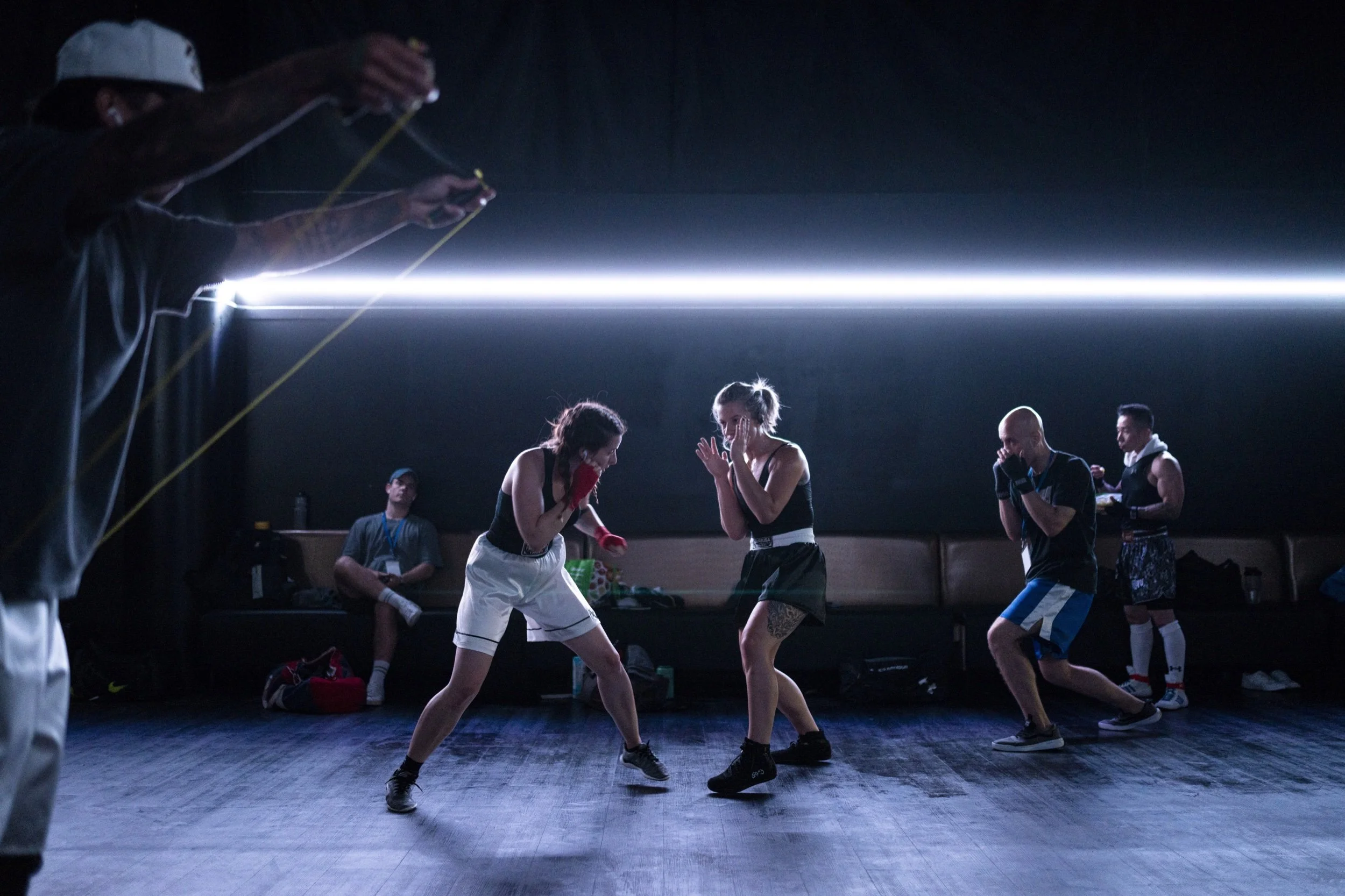 Photographing the Aprons for Gloves Fundraiser to Support A Community Boxing Gym