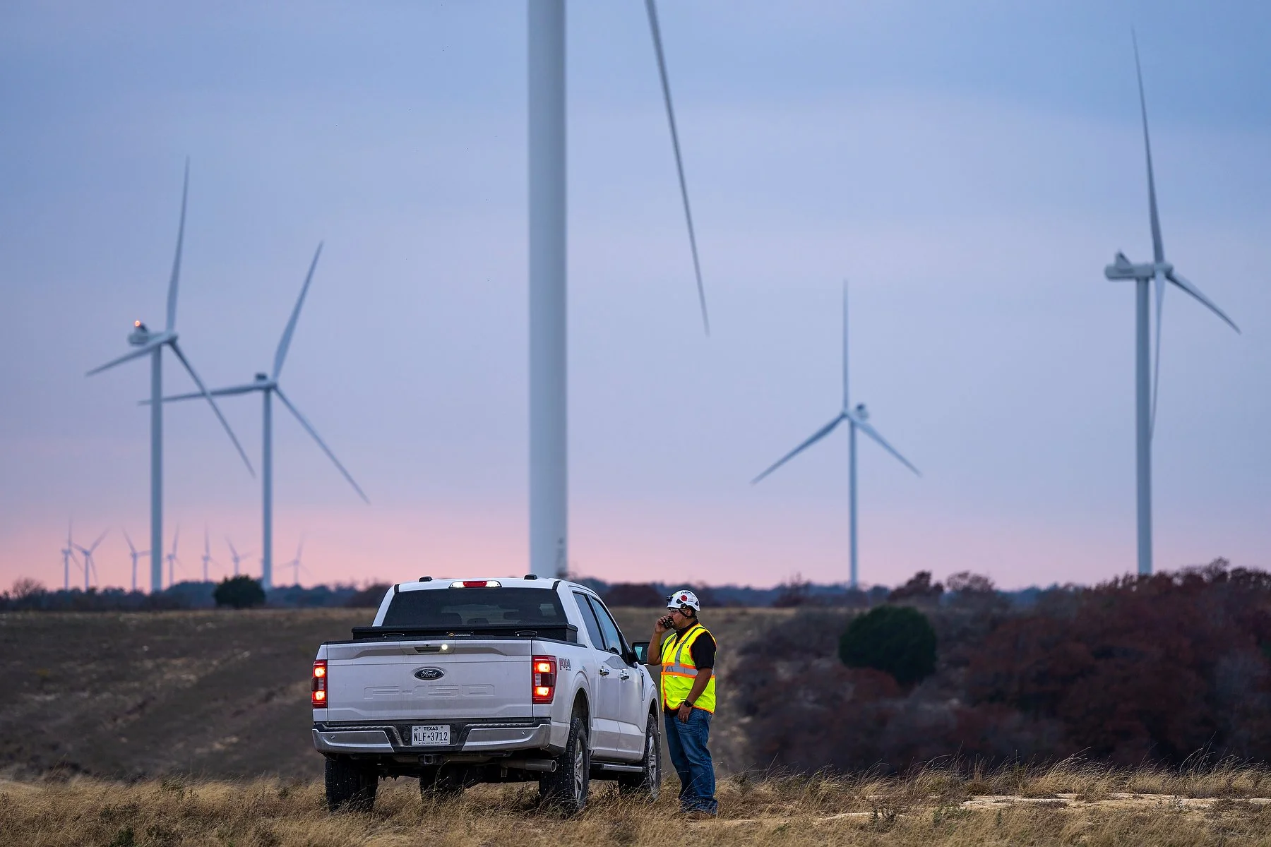  Capital Power’s Buckthorn Wind in Mingus, Texas. USA, on December 08, 2022. Jimmy Jeong 
