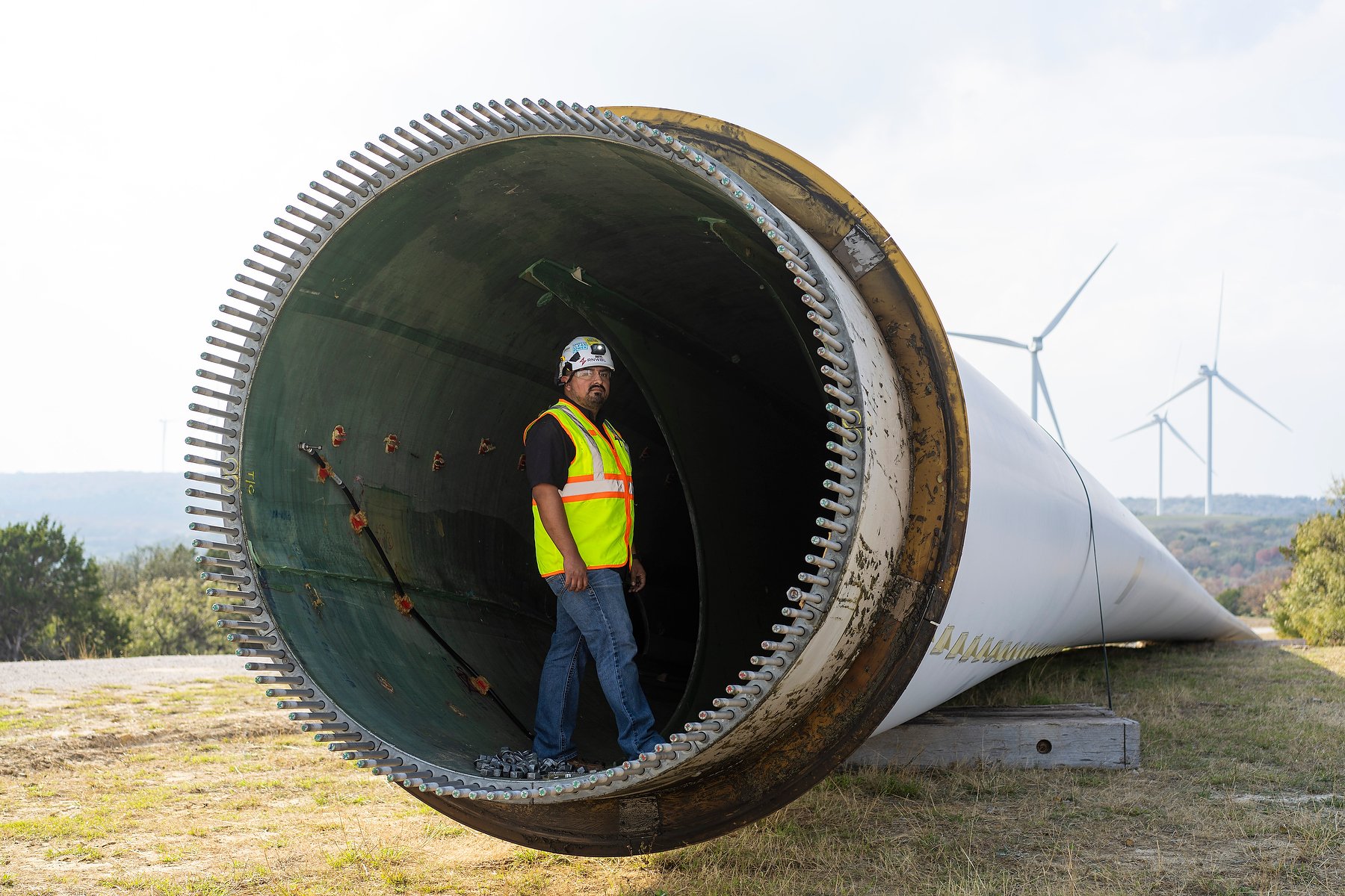  Capital Power’s Buckthorn Wind in Mingus, Texas. USA, on December 08, 2022. Jimmy Jeong 