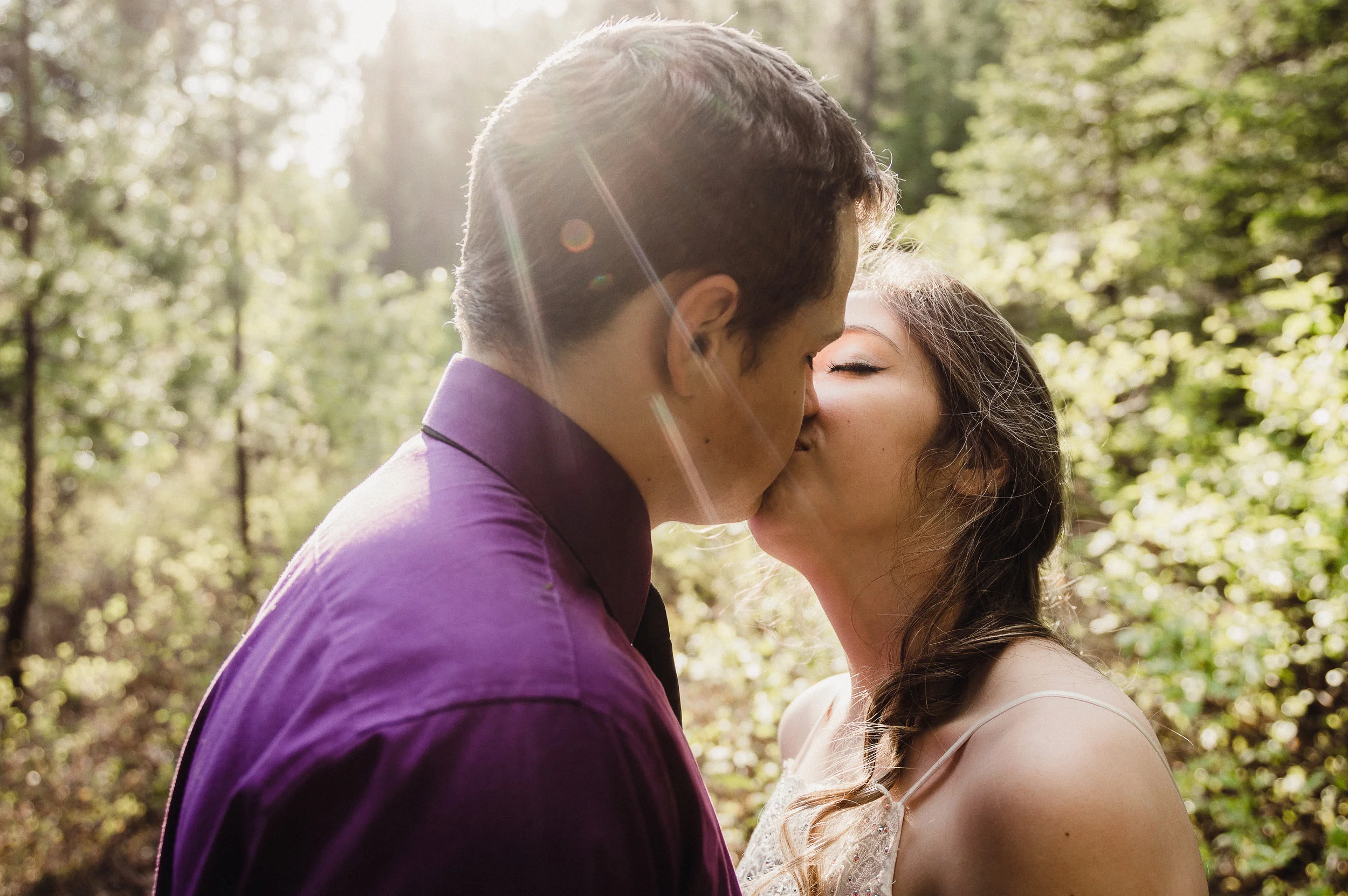 prom photographer // adventurous mountain lake prom session // mystic lake, northern wa