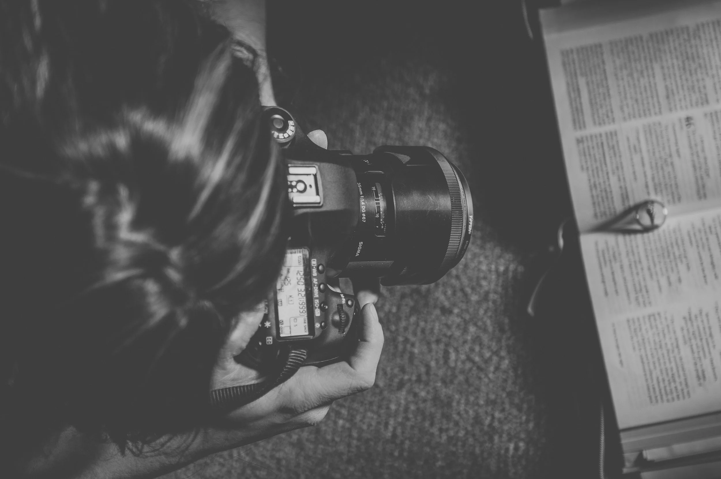 wedding photography bts for khelsie eichert photography // documentary photography