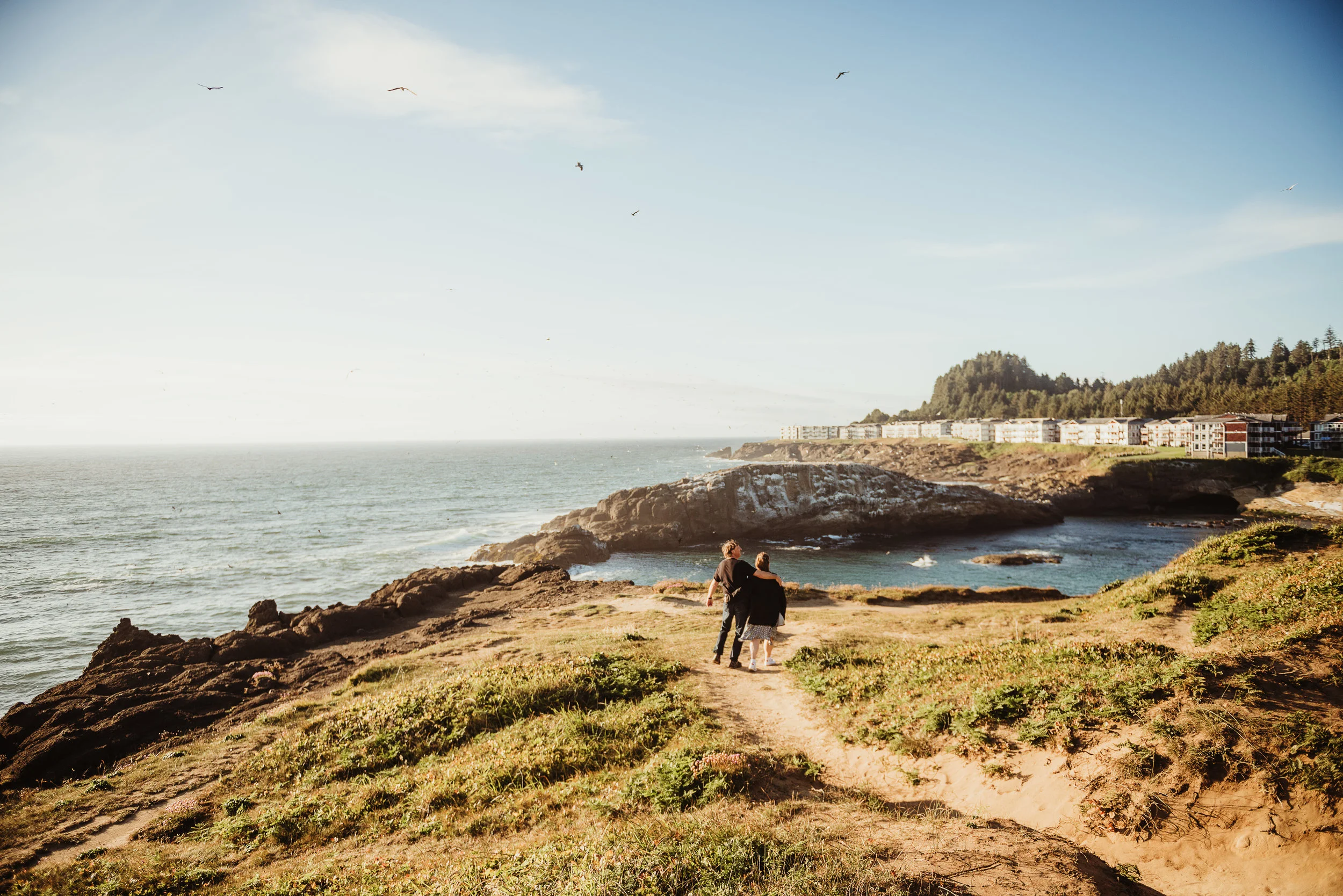 judith &amp; jerry // oregon coast couple session // depoe bay, or