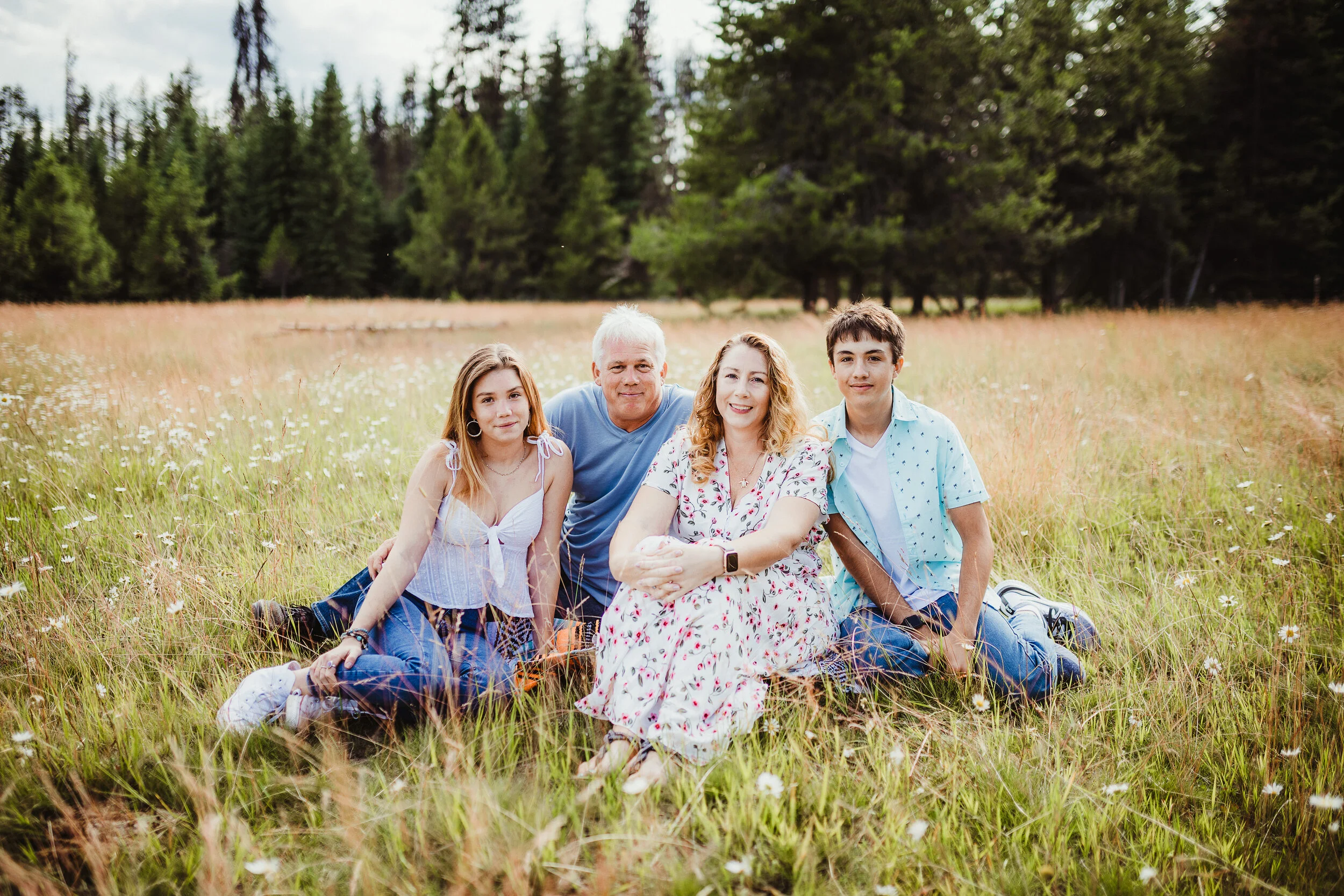 late summer family session // the mckenzie family // tiger pass wa