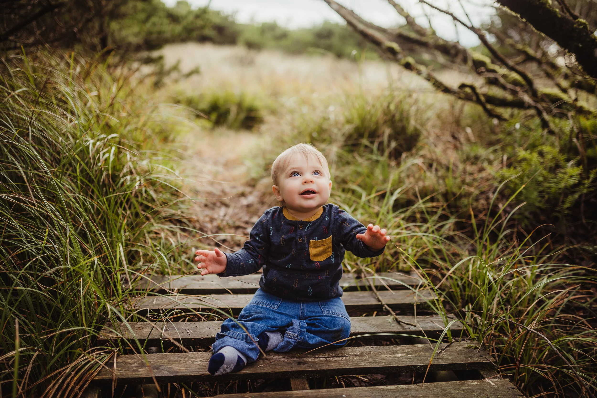 mini family session // little ezra // south jetty, newport, or