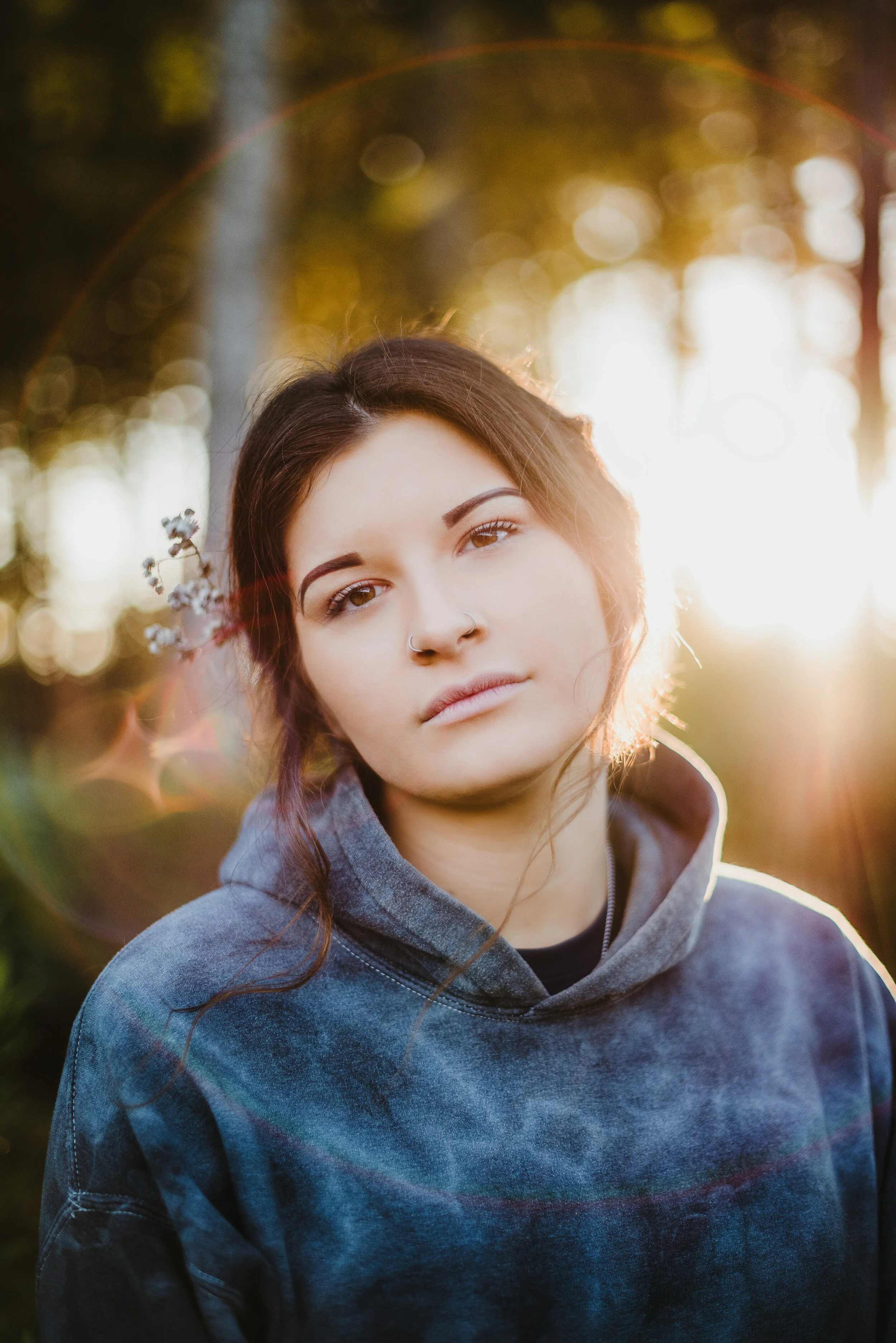 evening portrait session // jadyn avena // newport or