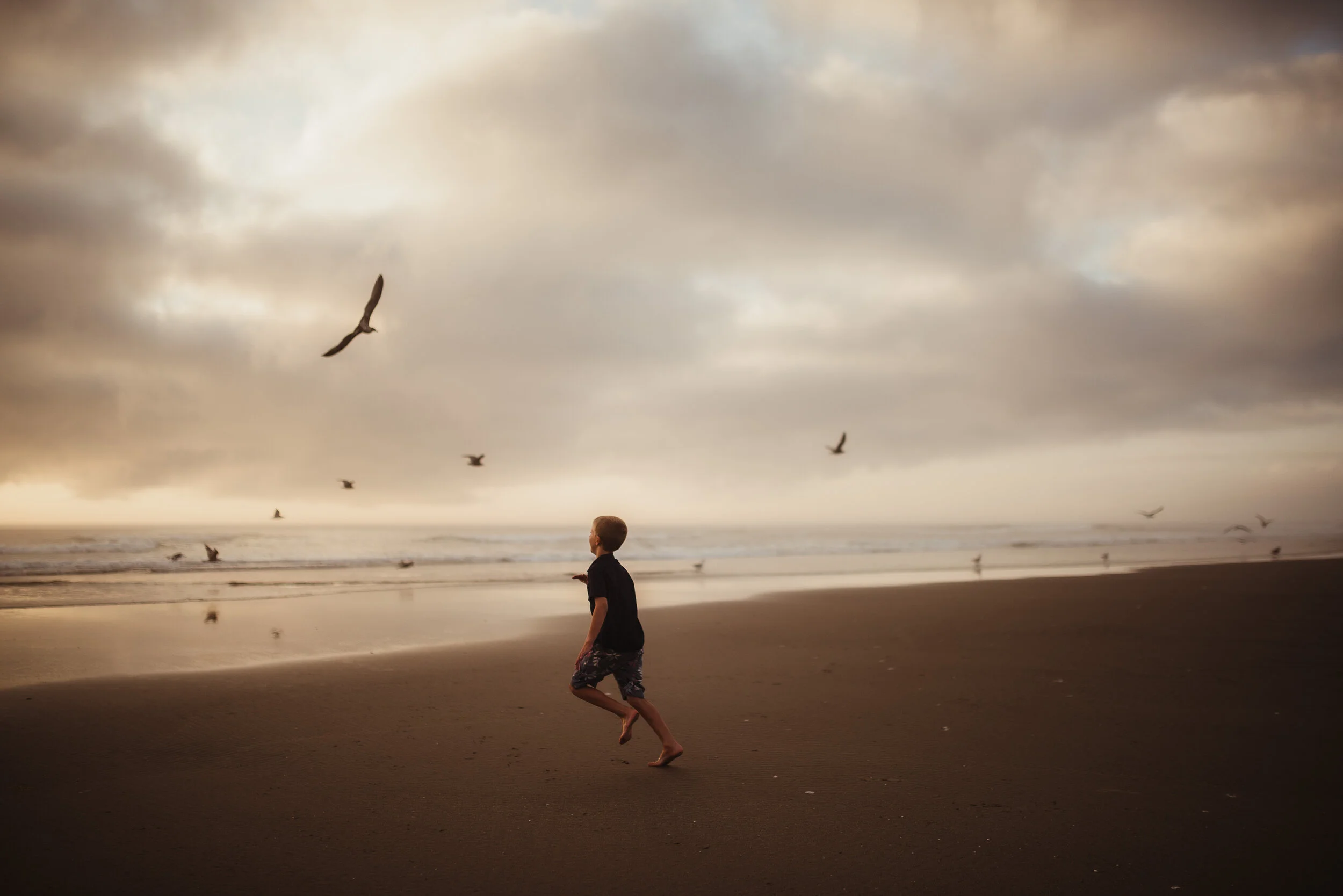 family beach vacation // simmons // ona beach, or
