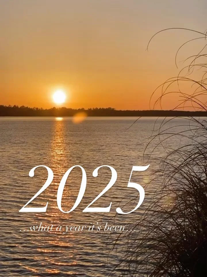 What a year it&rsquo;s been. 

2025 was full of so many big things. Amazing things. Hard thing. I found myself indeed waving goodbye to the end of beginning. And what a wonderful beginning the past 8 years were. It&rsquo;s hard to find the words to d