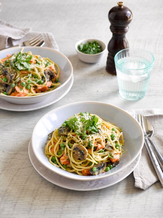 Christmas Leftover Carbonara; Healthy Food Guide NZ