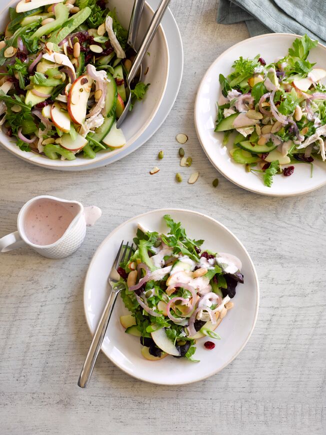 Christmas Leftover Summer Salad; Healthy Food Guide NZ