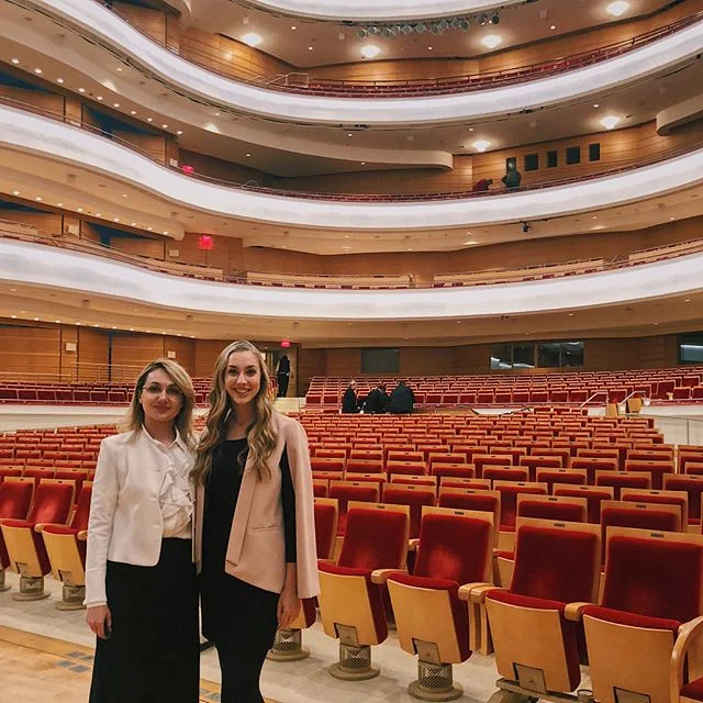 What a night! I got to see my Boston harp teacher, Ina Zdorovetchi, play a stunning solo with the Boston Pops Orchestra at my &ldquo;hometown hall&rdquo; in CA. After the concert she introduced me to Keith Lockhart, which had me not a little starstru