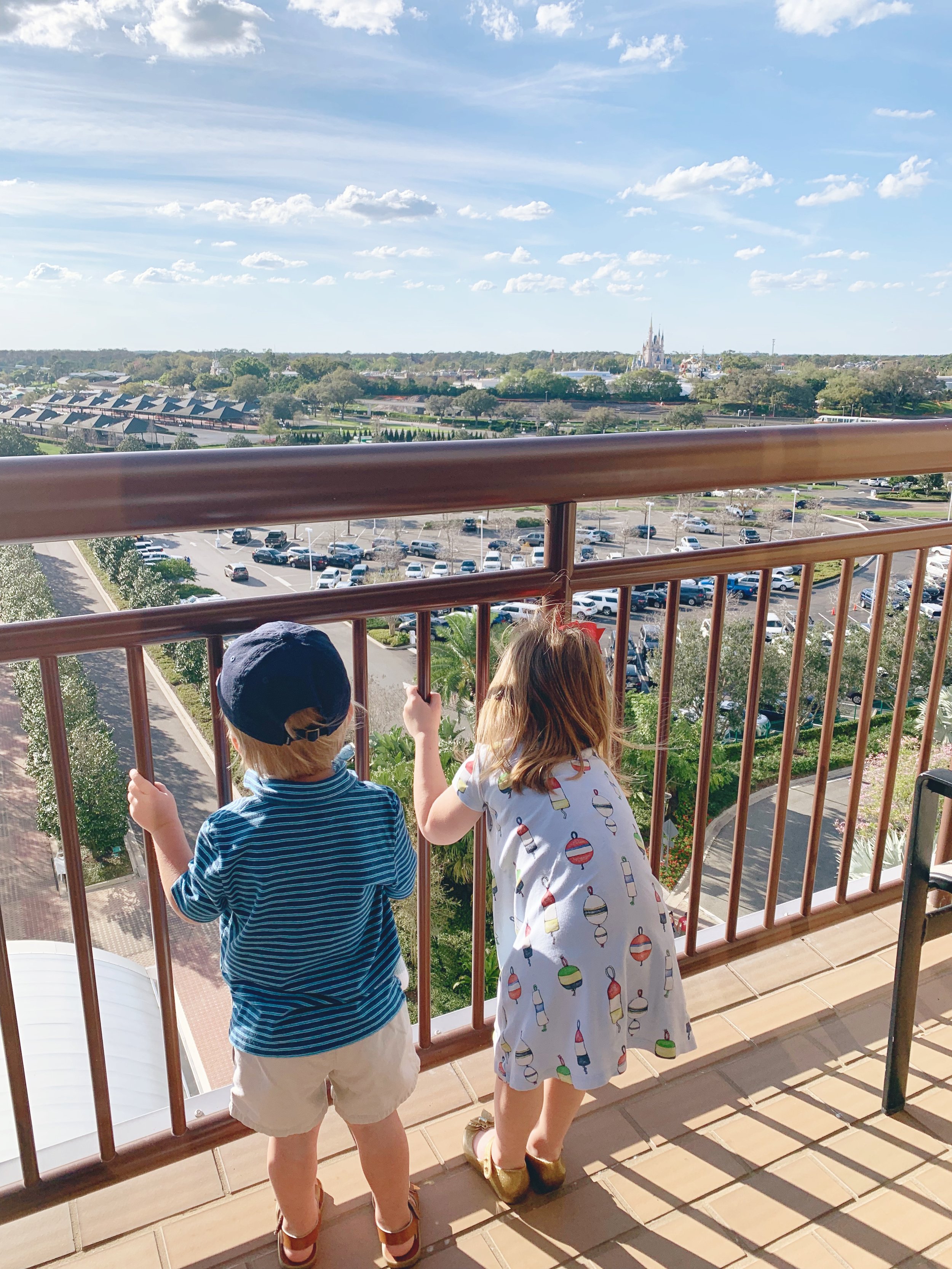 The view from our room at The Contemporary Resort