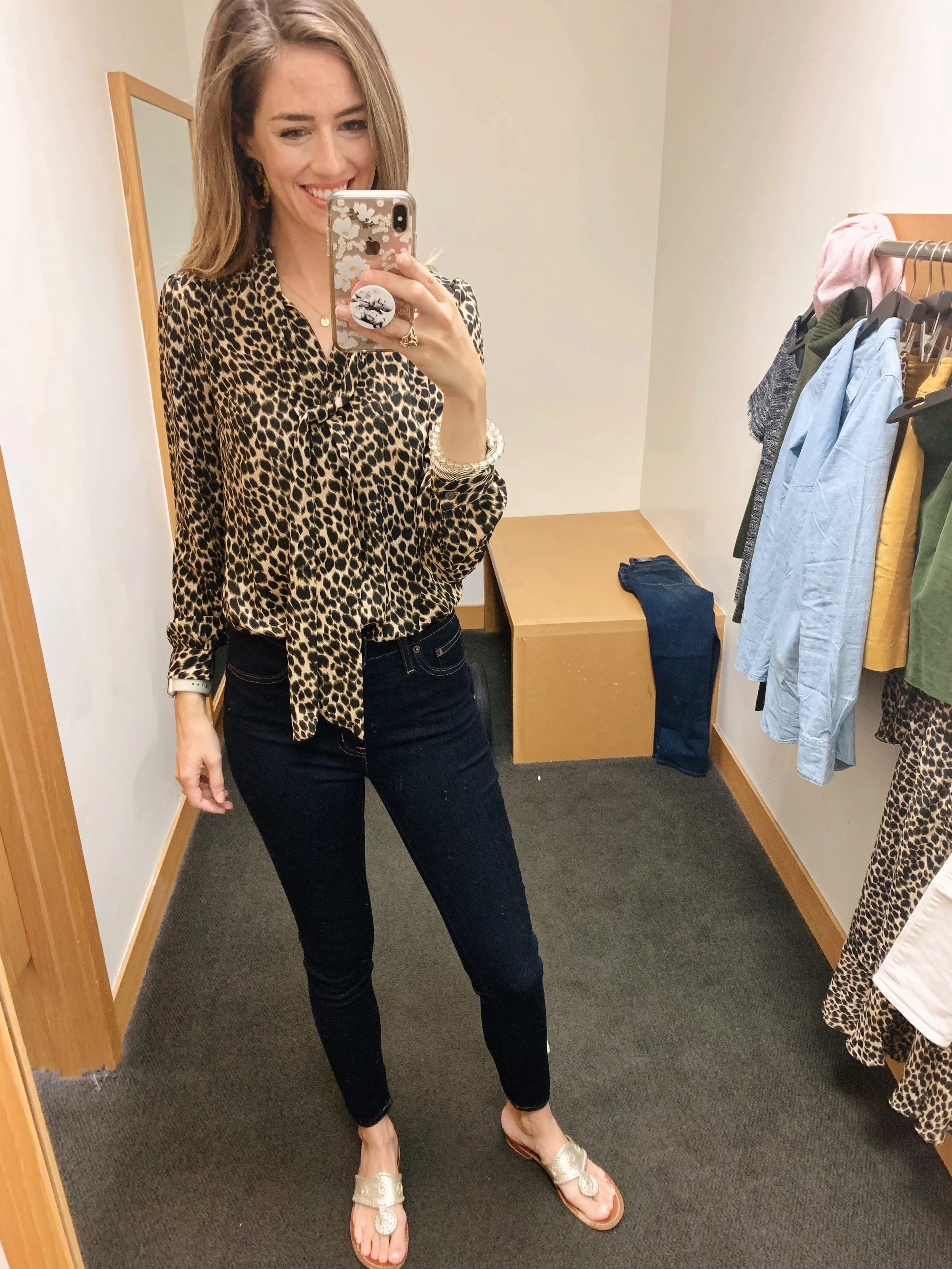 j crew factory leopard loafers