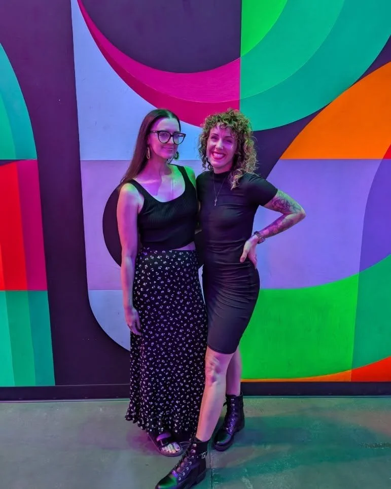 Vegas to see Daniel Tosh 💓 One of the most fun times I've ever had in Vegas (and I've probably been 40 times) ... But it's still too much sensory input for my brain. @clangtry and @tydog99 remain two of my ultimate favorite humans so I could go anyw