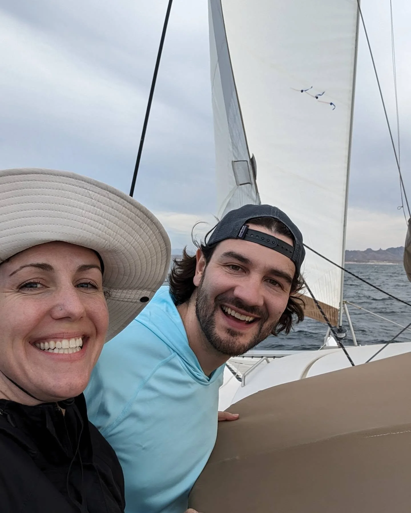 A dream accomplished 6 years in the making - we're certified to sail catamarans! We had an incredible ten days in Mexico learning how to sail with @gobaja.sailing / @unitedyachtjohnaros . The days were full of so much learning and experiences we'll r