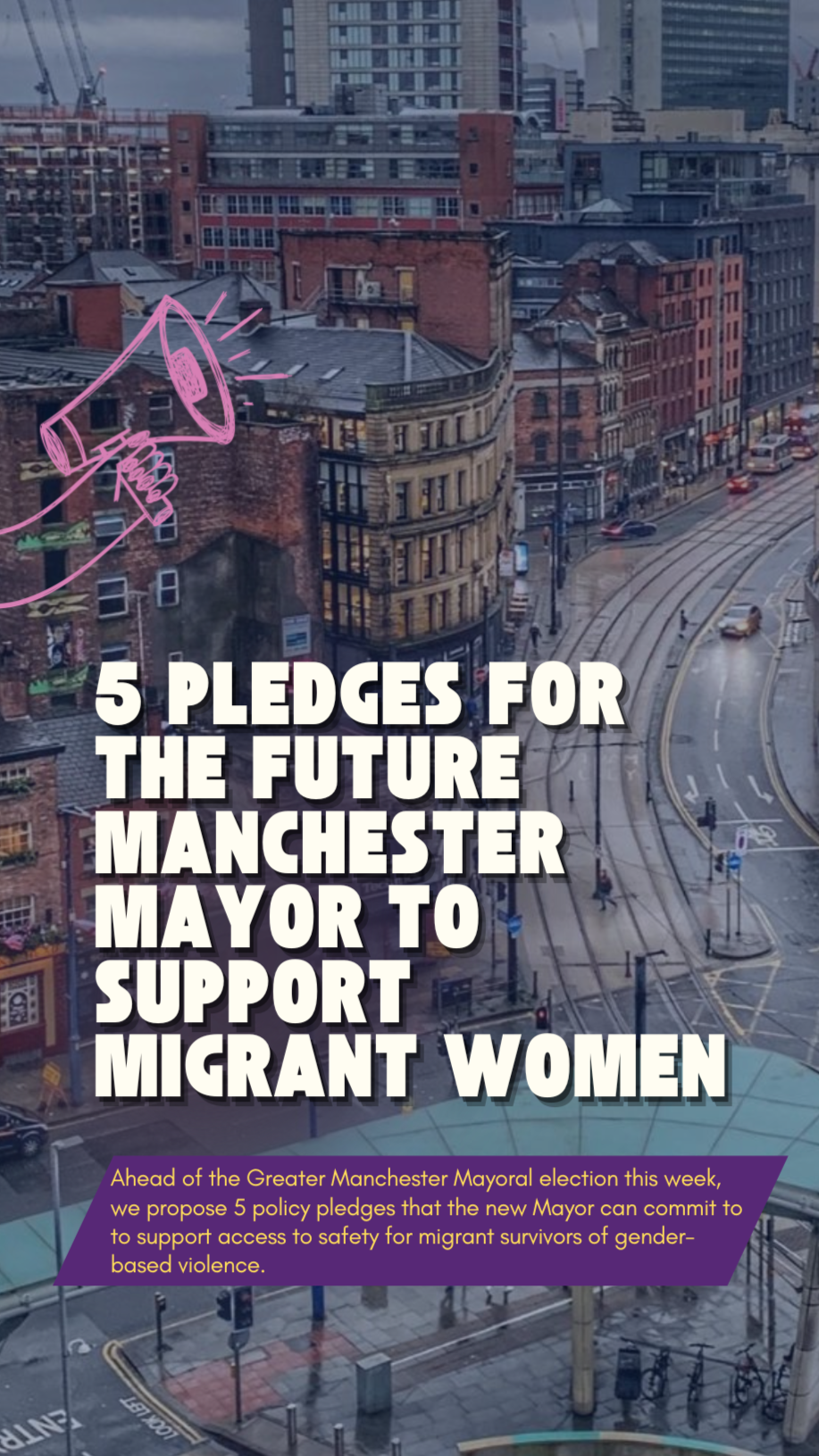 Five Pledges for the New Manchester Mayor