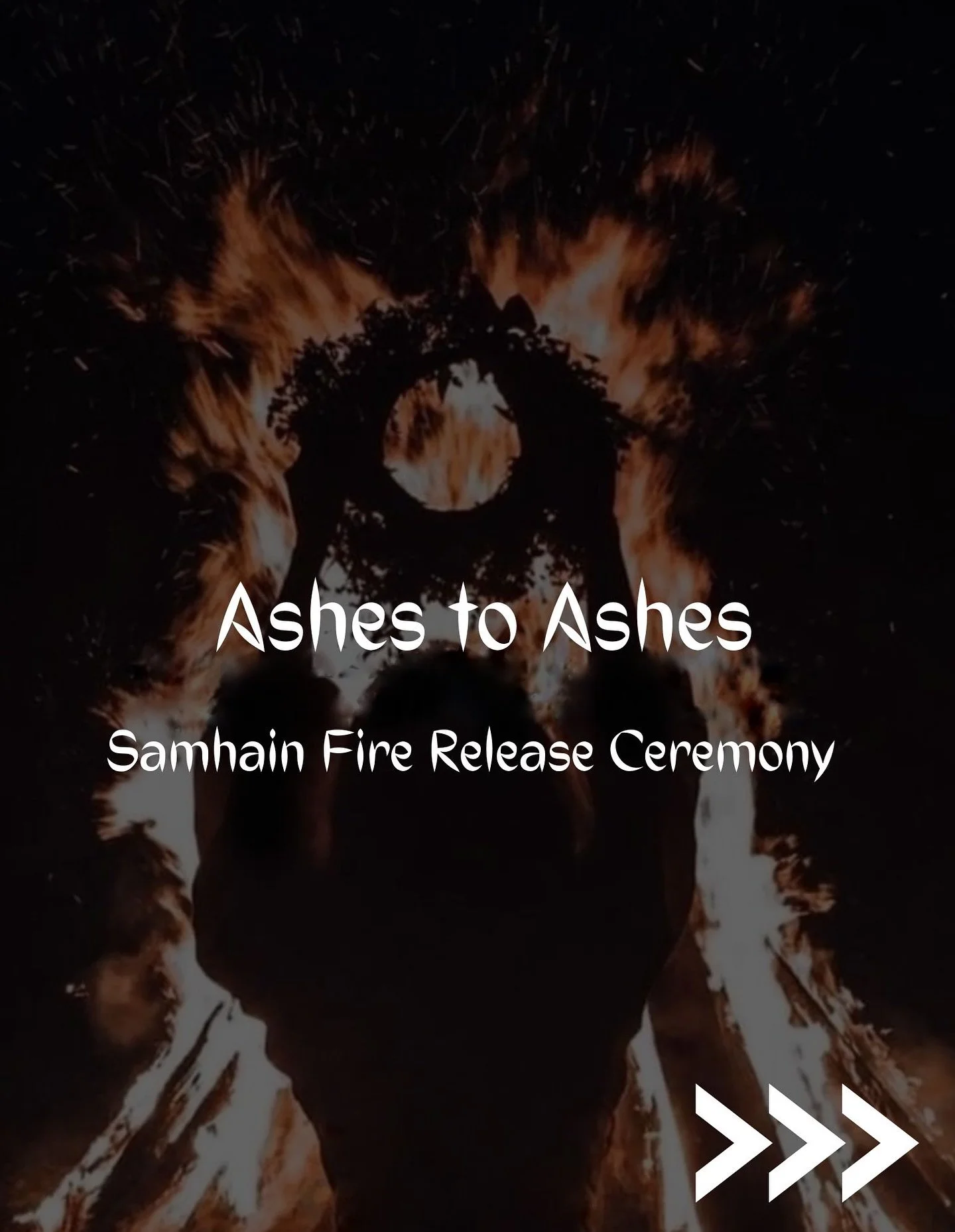 ** Edit : date switched to Friday, November 7th!**

We are officially in the Samhain season now, the midway point between the Autumn Equinox and the Winter Solstice. This is the time of the last harvests in most areas of the world, and thus a time to