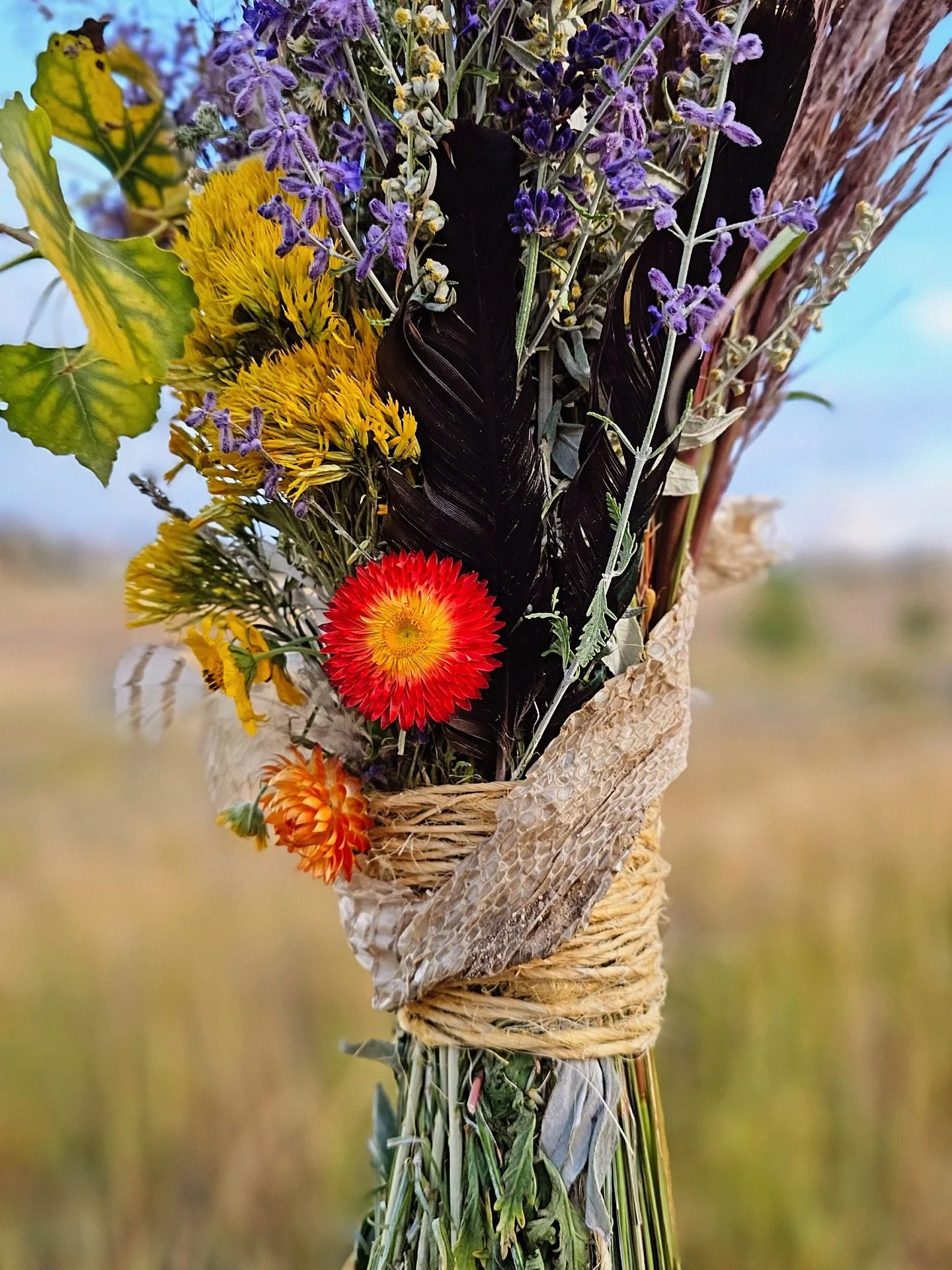 Add a bit of magic to your home ✨

Sure, you could go buy one of those pre-made, highly fragrant brooms at the store..

Or..

You could join The Coven in harvesting and crafting your very own, with medical plants from sacred lands, woven with intenti
