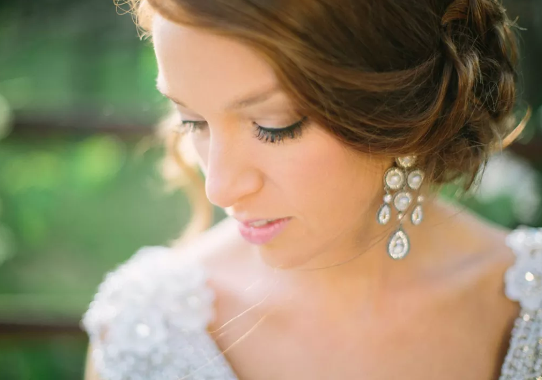 Wedding makeup and hair