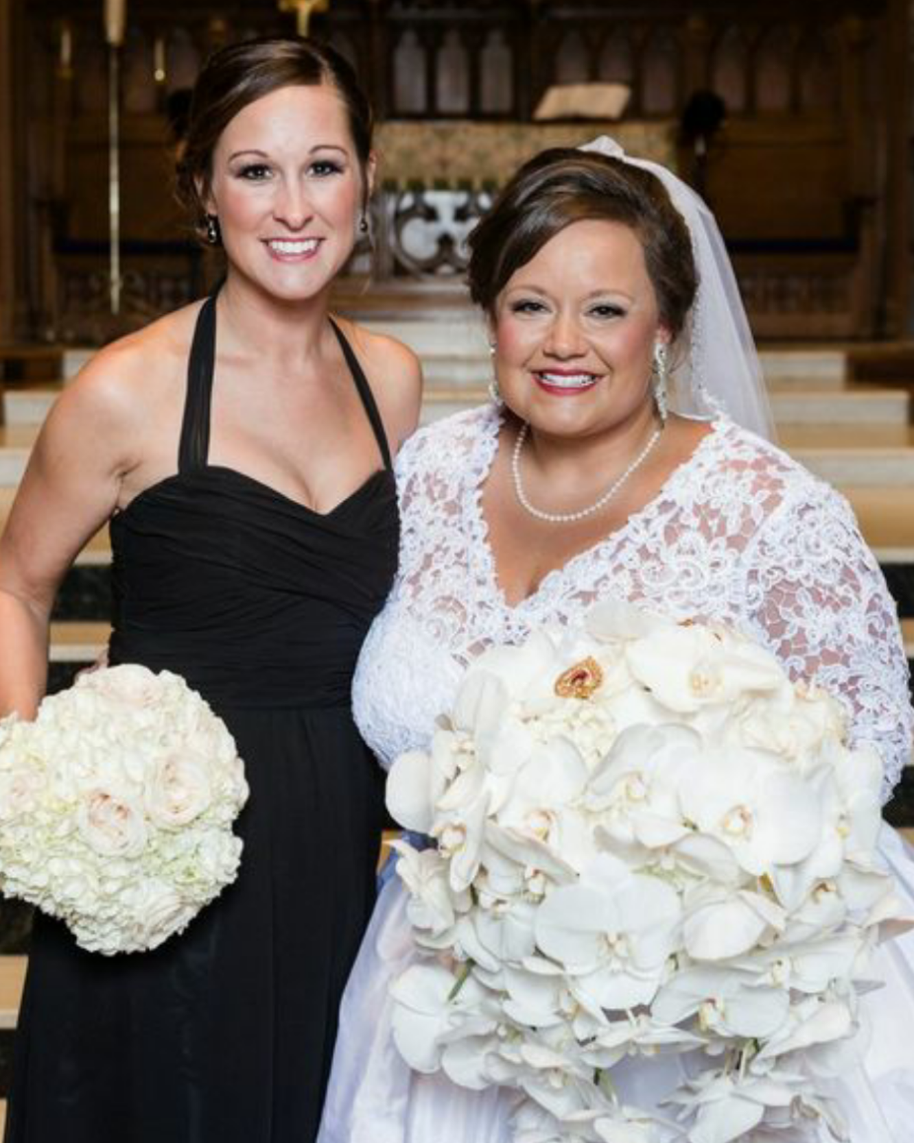 All up, pinned wedding hair and makeup by Haley Snodderly. Tulsa Oklahoma. Natural looking makeup. Beautiful wedding hair style.