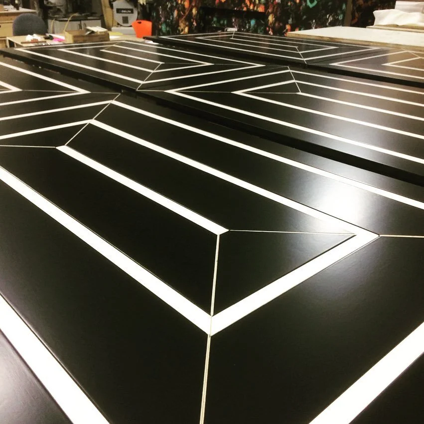 Decorative paneling for the new Diego&rsquo;s Providence.