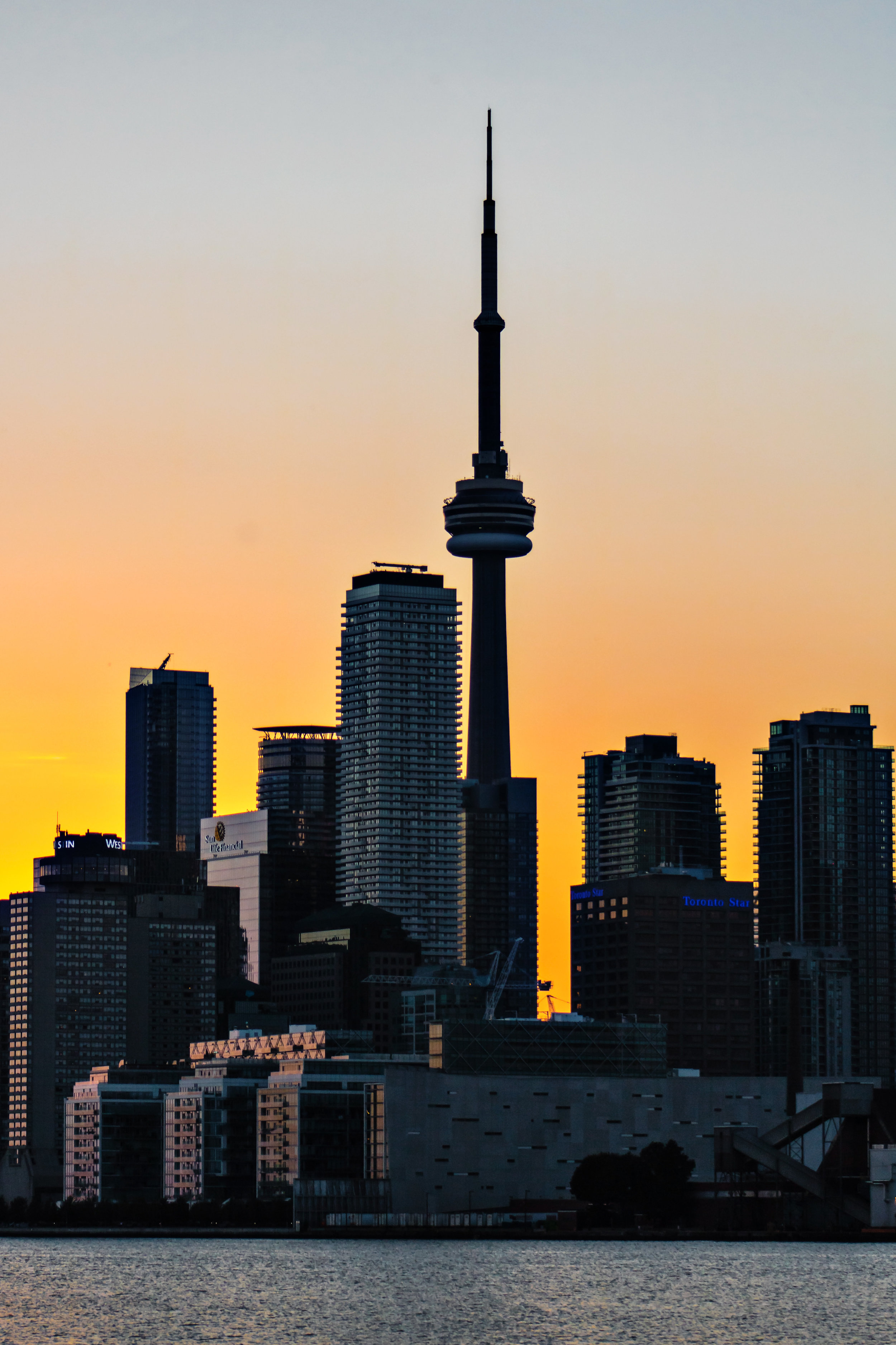 A Toronto sunset