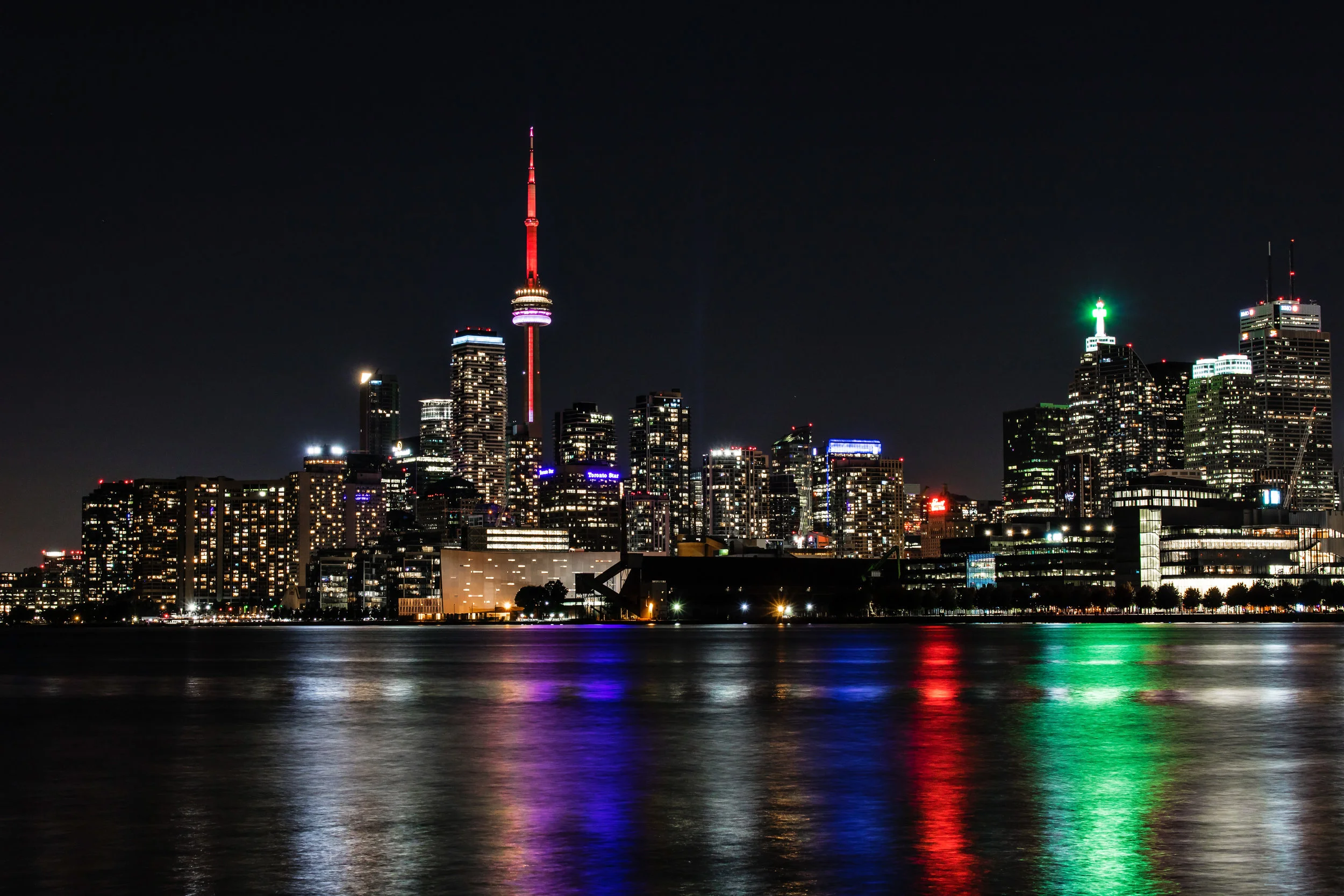 The famous Toronto city line