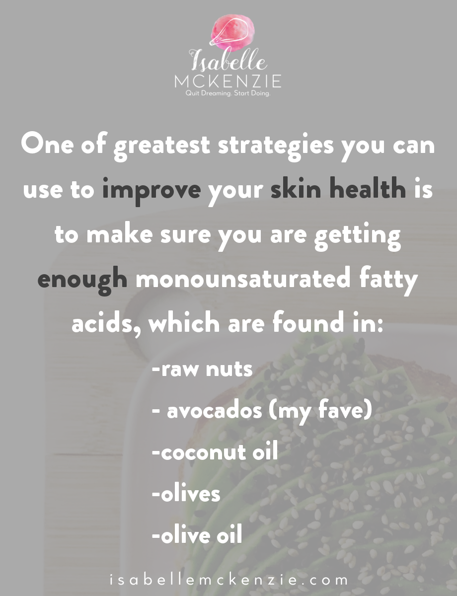 Fats for Better Skin