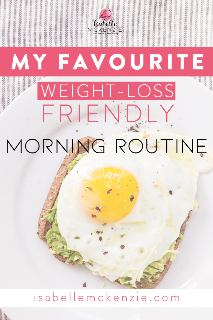 My Favourite Morning Habits for Happy Weight-Loss