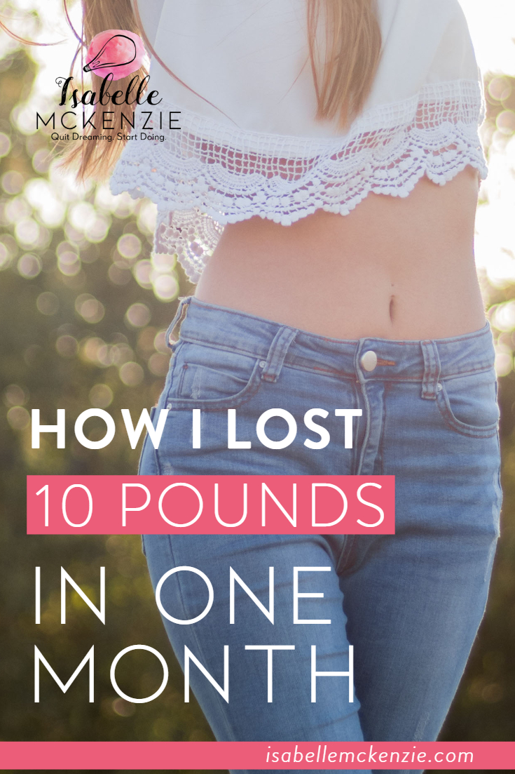 How I Lost My First 10 Pounds (In Under 30 Days)