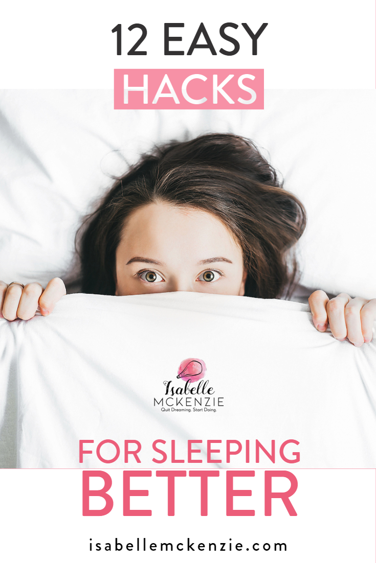 12 Simple Tips for Better Sleep