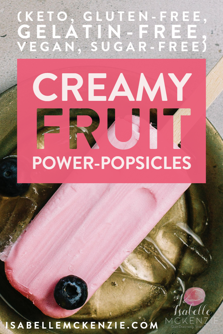 Sugar-Free Fruity Coconut Power-Pops (and How to Deal With Sugar Cravings)