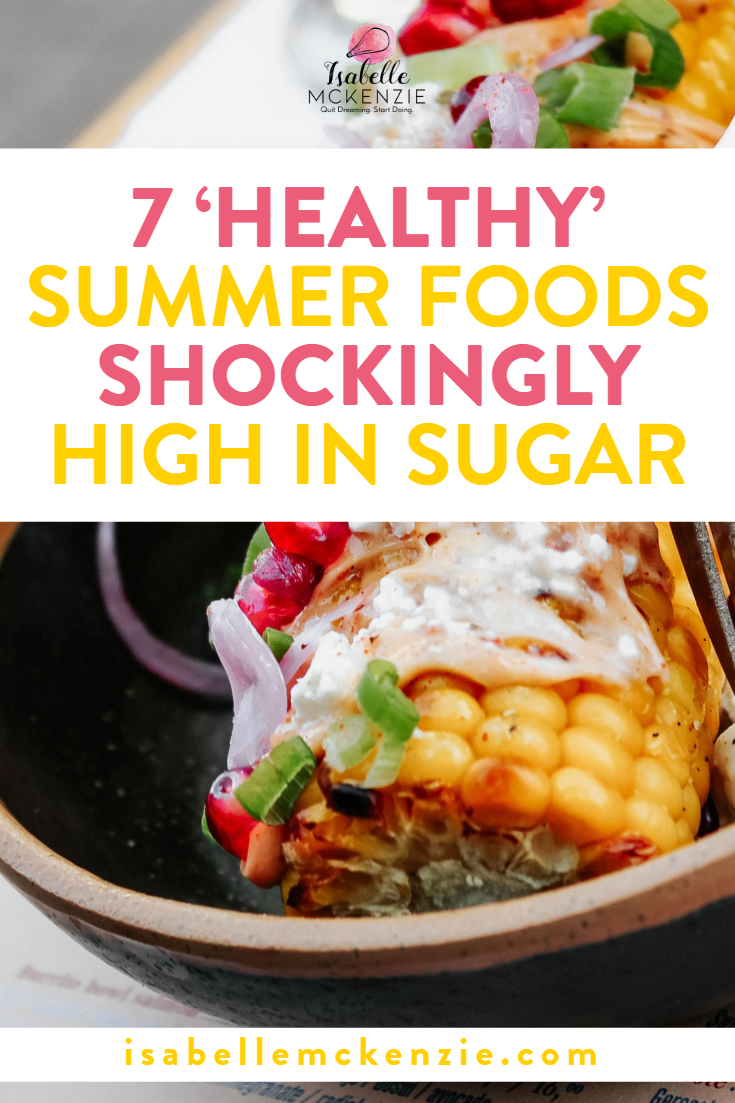 7 'Healthy' Summer Foods Shockingly High in Sugar