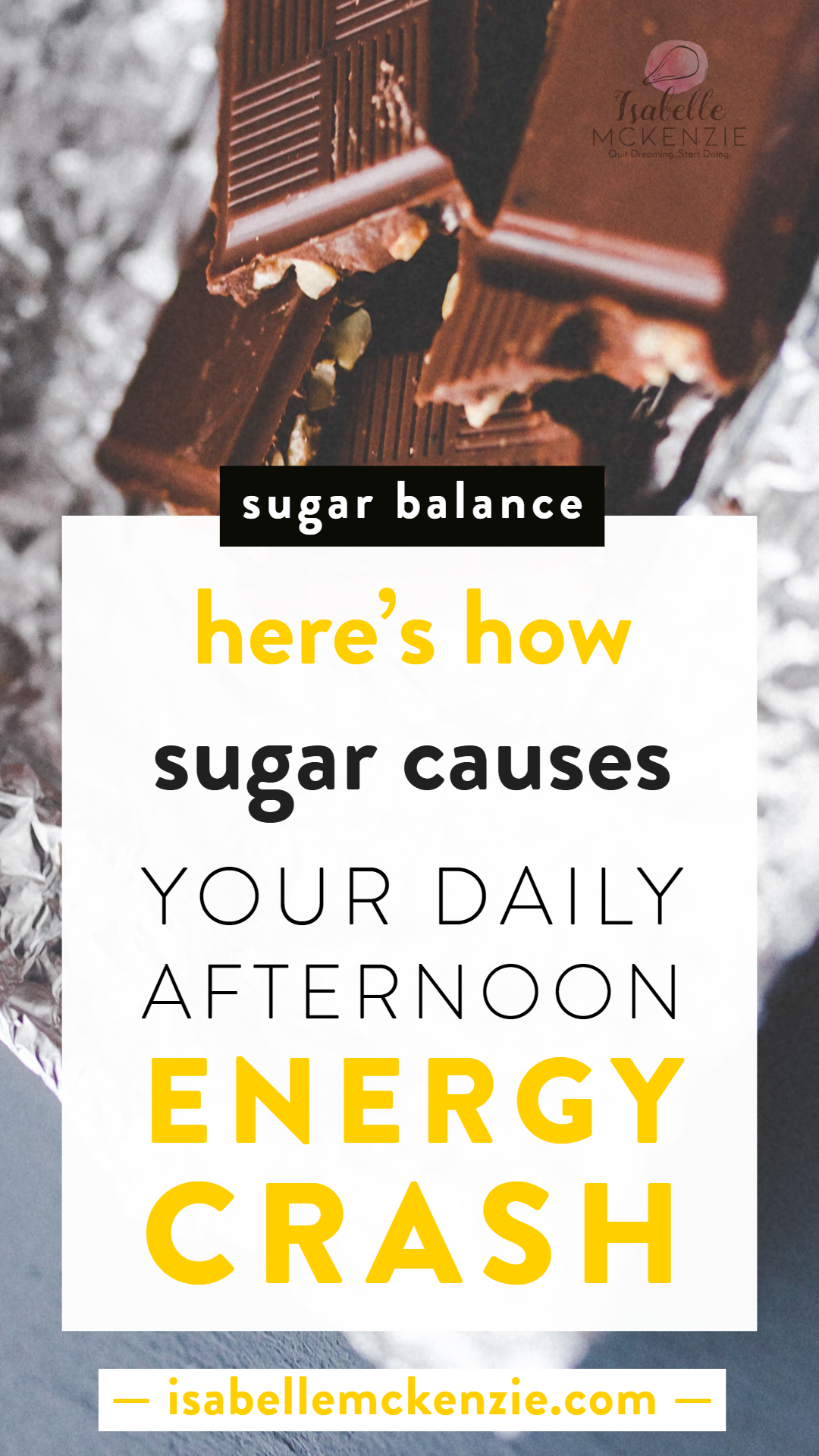 Here's How Sugar Causes Your Daily Afternoon Energy Crash - Isabelle McKenzie