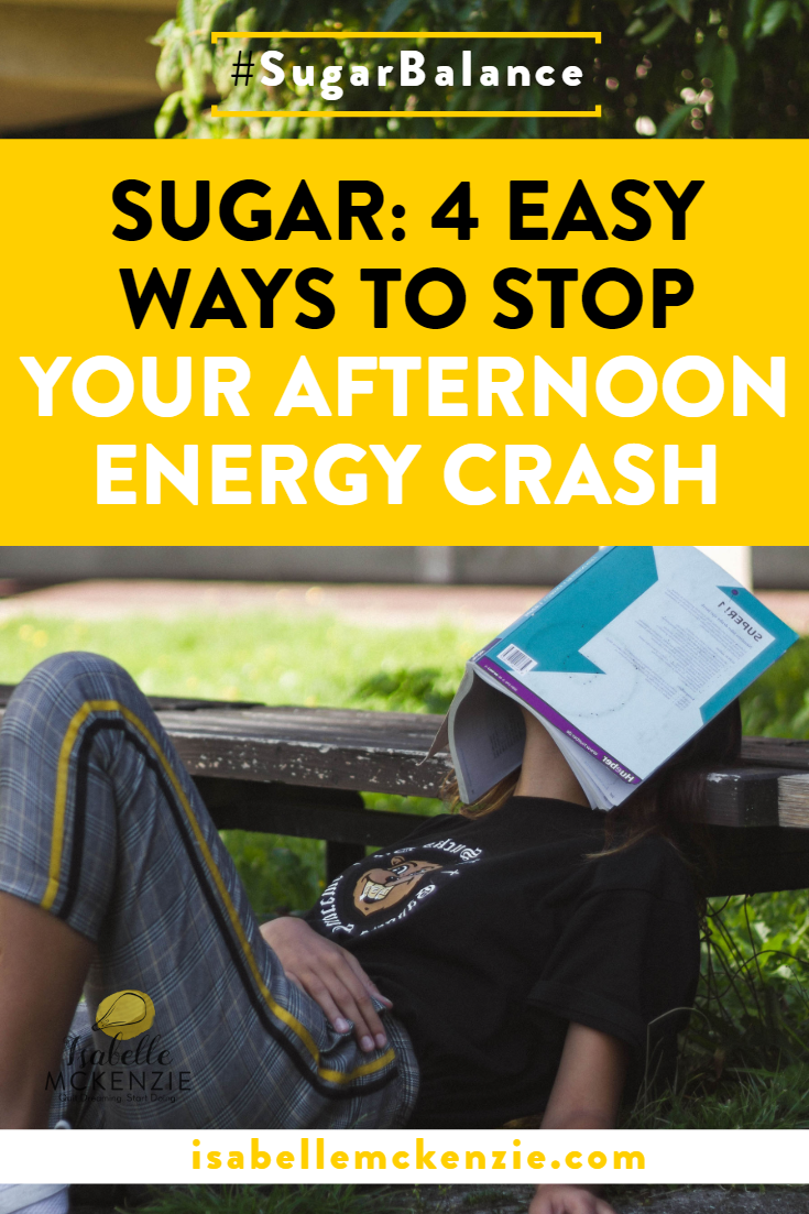 Sugar: 4 Easy Ways to Stop Your Afternoon Energy Crash - Isabelle McKenzie