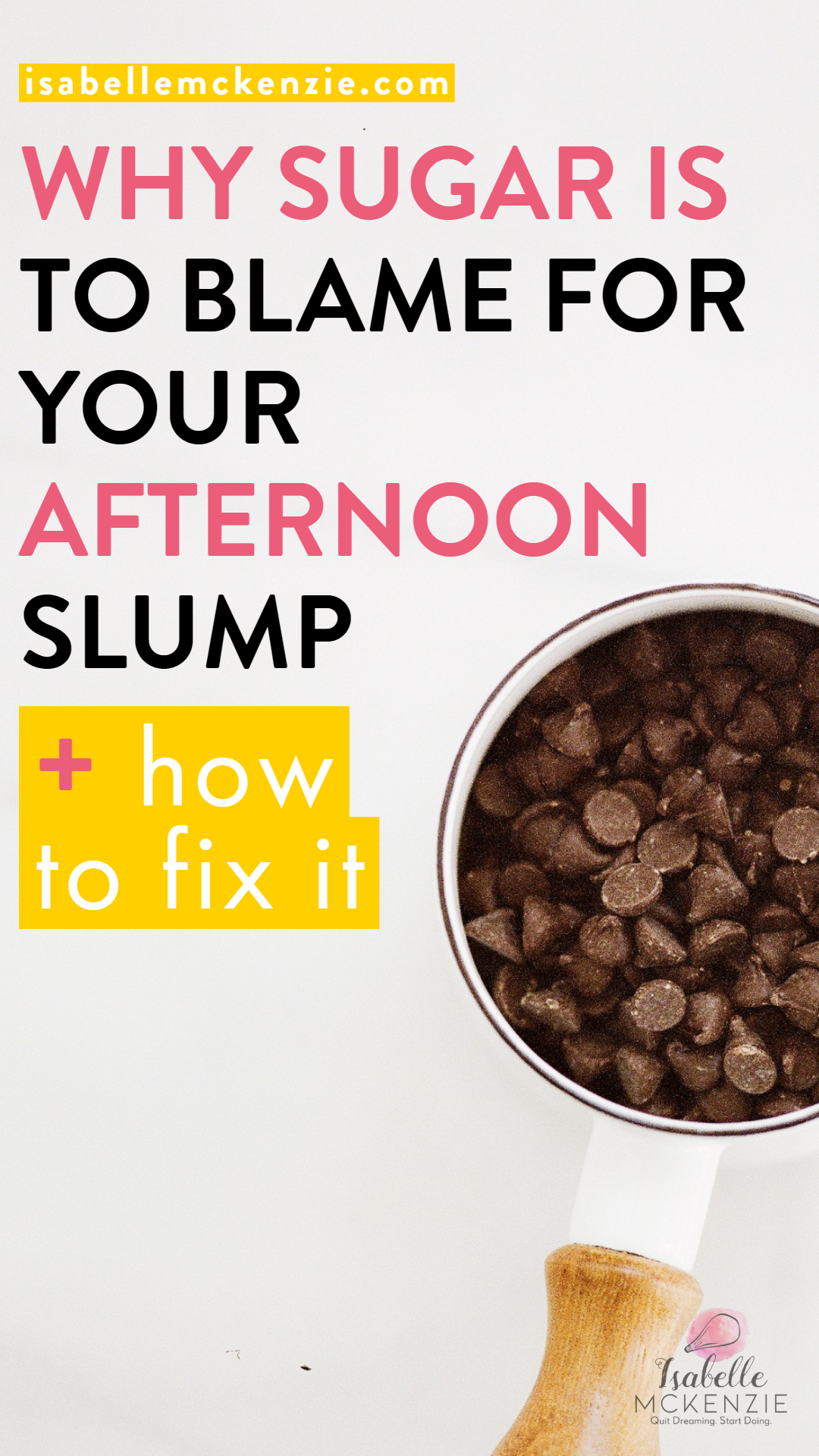 Why Sugar is to Blame for Your Afternoon Slump + How to Fix It - Isabelle McKenzie