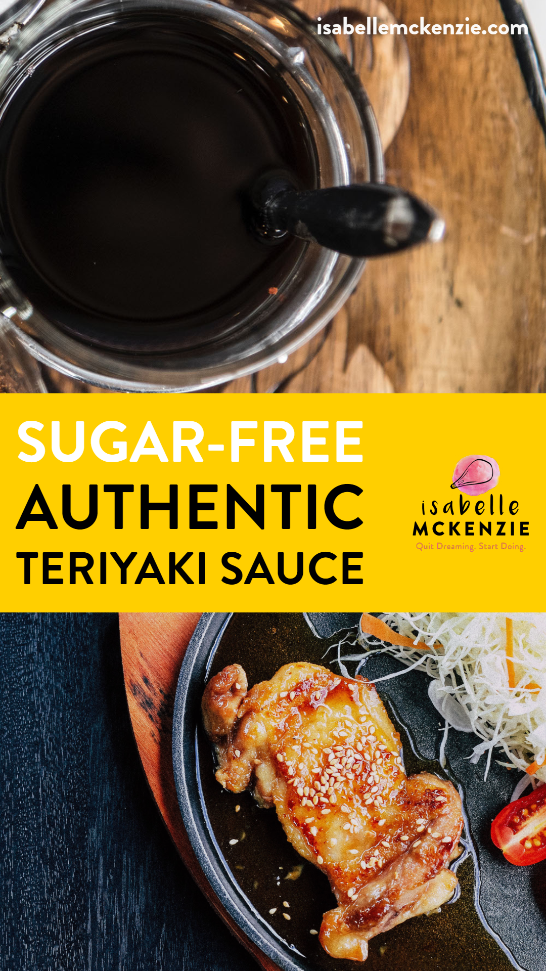 Sugar-Free Authentic Teriyaki Sauce Recipe (Gluten-Free, Vegan, Keto)