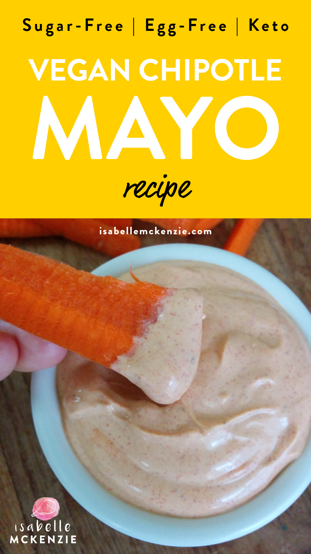 The Best Vegan Chipotle Mayo (Sugar-Free, Keto, Egg-Free, Gluten-Free, Low-Carb)