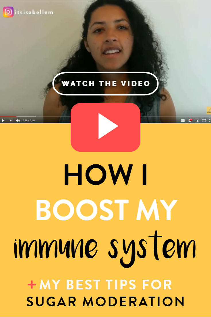 How to Moderate + Boost Your Immune System When Eating Sugar [VIDEO]