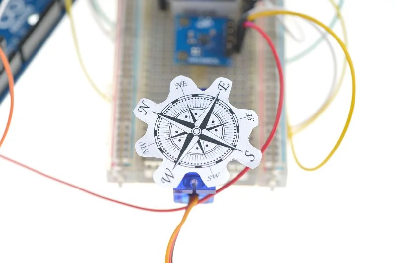 Compass Face in Servo