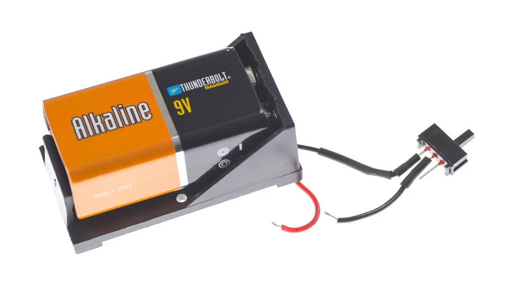 9V Battery with Switch