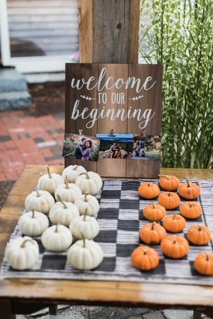 Welcome to Our Beginning Sign